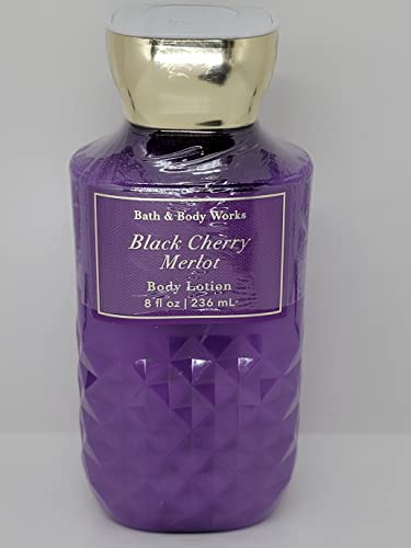 Bath & Body Works Black Cherry Merlot Body Lotion 8 oz - Moisturizing & Fragrant Lotion for Dry Skin - Perfect for Daily Use, Gifts & Relaxation