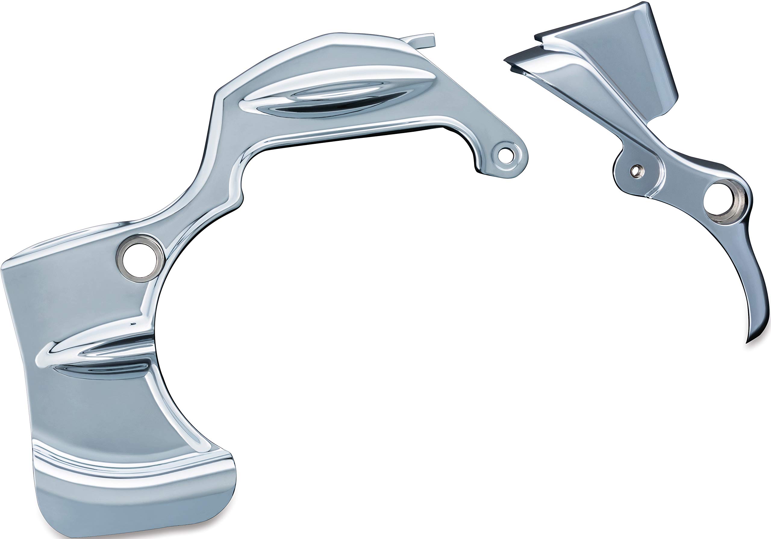 Kuryakyn 6950 Chrome Transmission Cover for 2009-2016 Harley-Davidson Touring & Trike Motorcycles - Fits Stock Head Pipes | Durable Protection & Sleek Style for Long Rides & Custom Builds