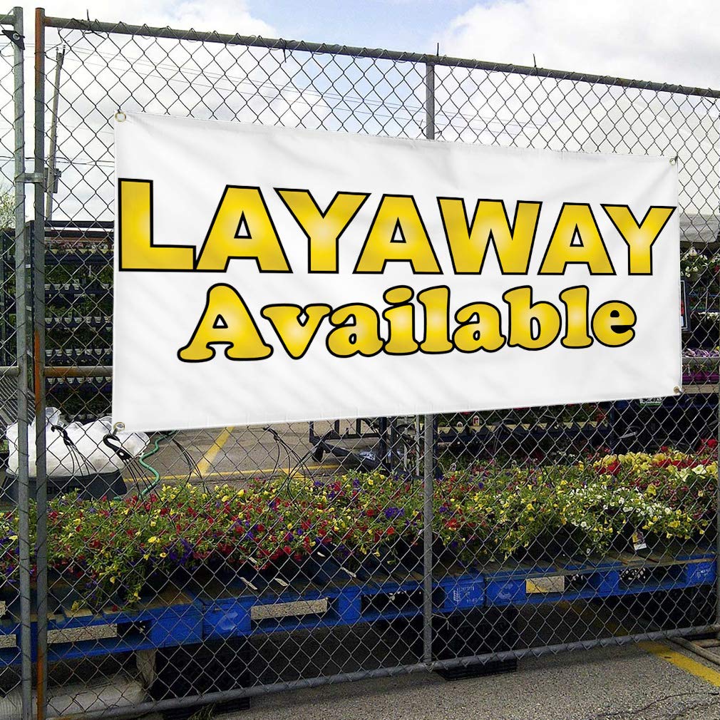 Durable 48x96 Inches Vinyl Banner - Weatherproof Outdoor Business Sign with 8 Grommets (Multiple Sizes Available) - Perfect for Storefronts, Trade Shows, and Construction Sites