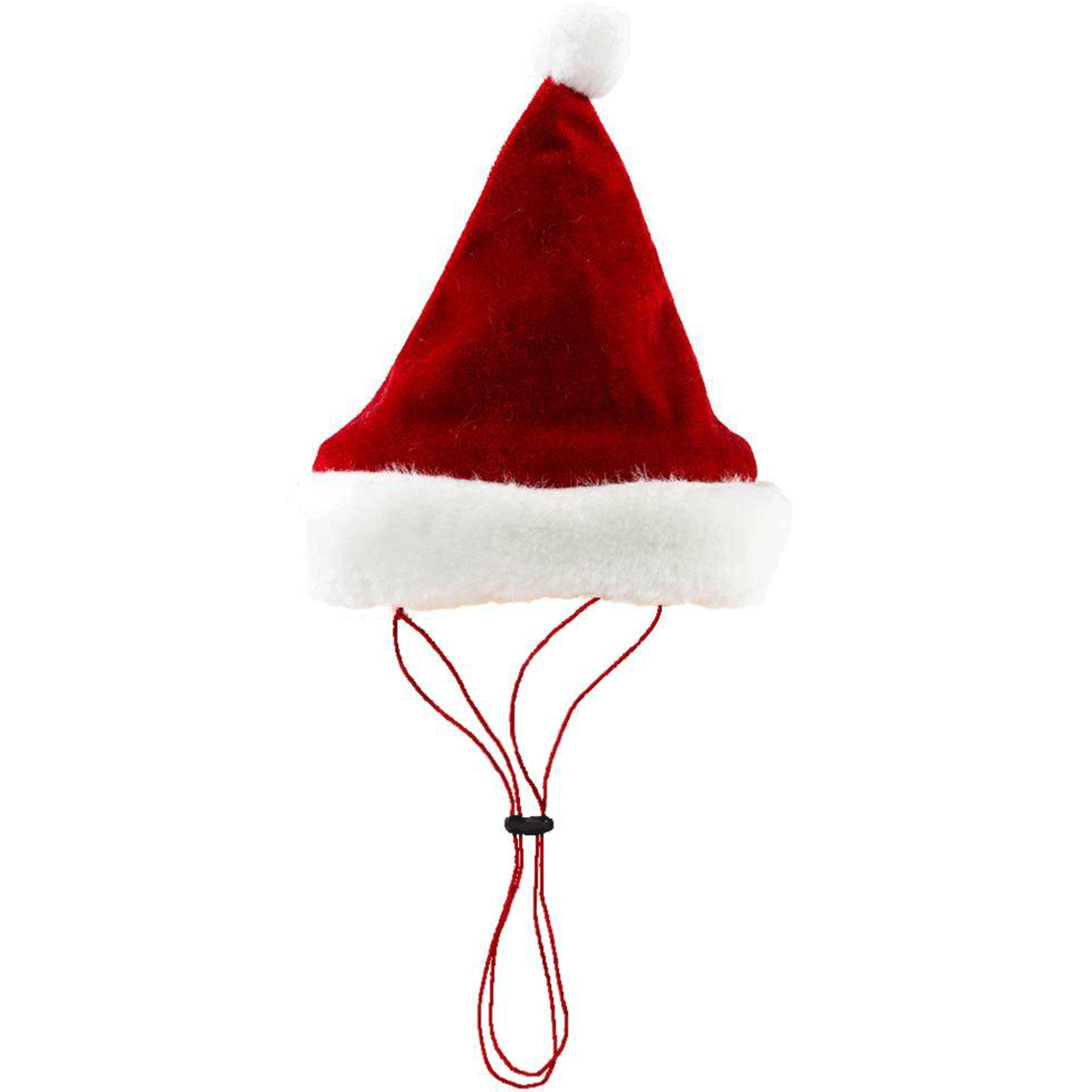 Huxley & Kent Christmas Santa Hat for Dogs - Festive Pet Costume for Holiday Photos & Parties