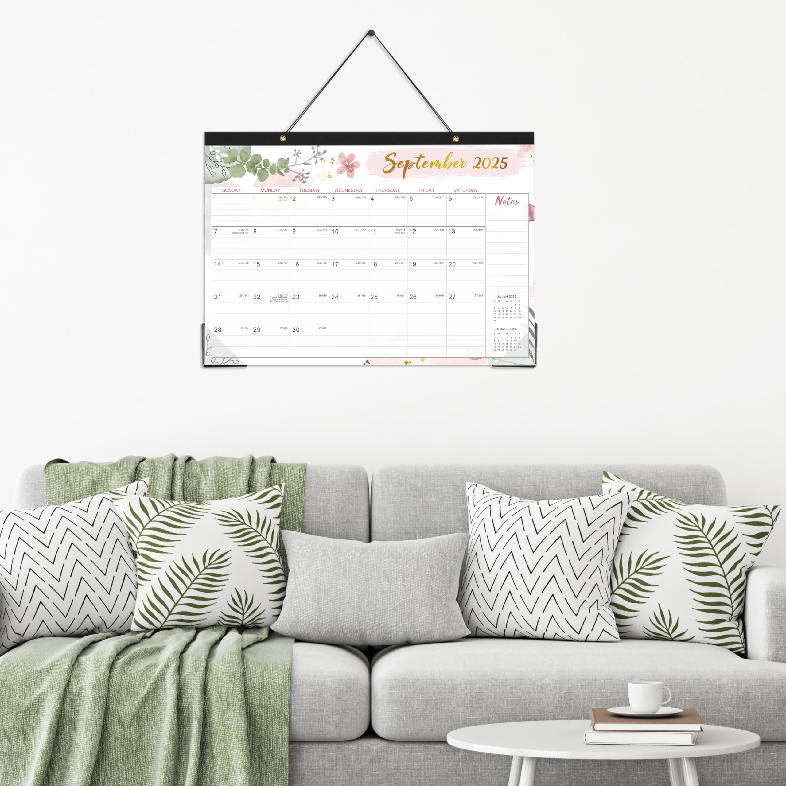 2025-2026 Large Desk & Wall Calendar (17