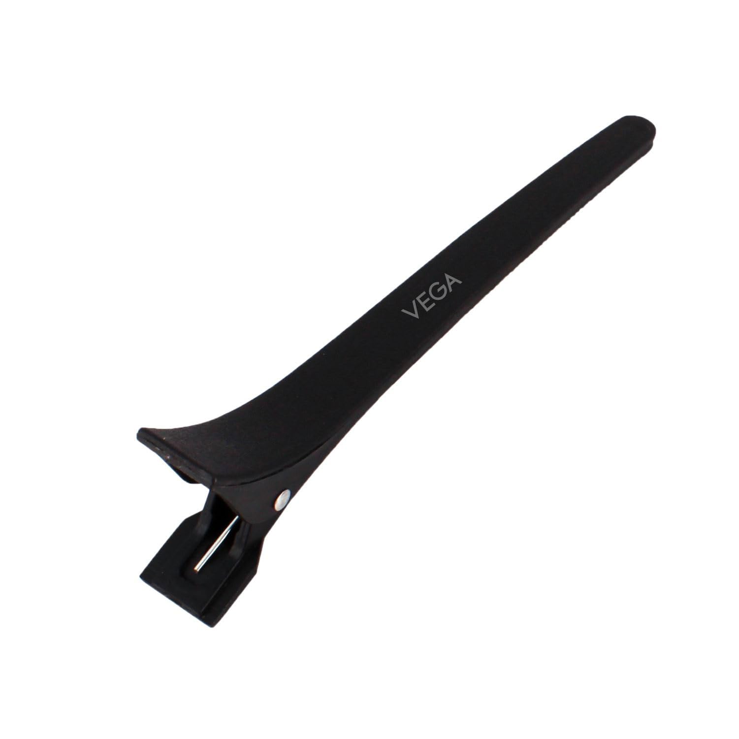 Vega Hair Clip - Black Hair Claw Clip for Women & Girls - 22g - Perfect for Ponytails, Buns & Updos - Strong Hold & Comfortable Grip