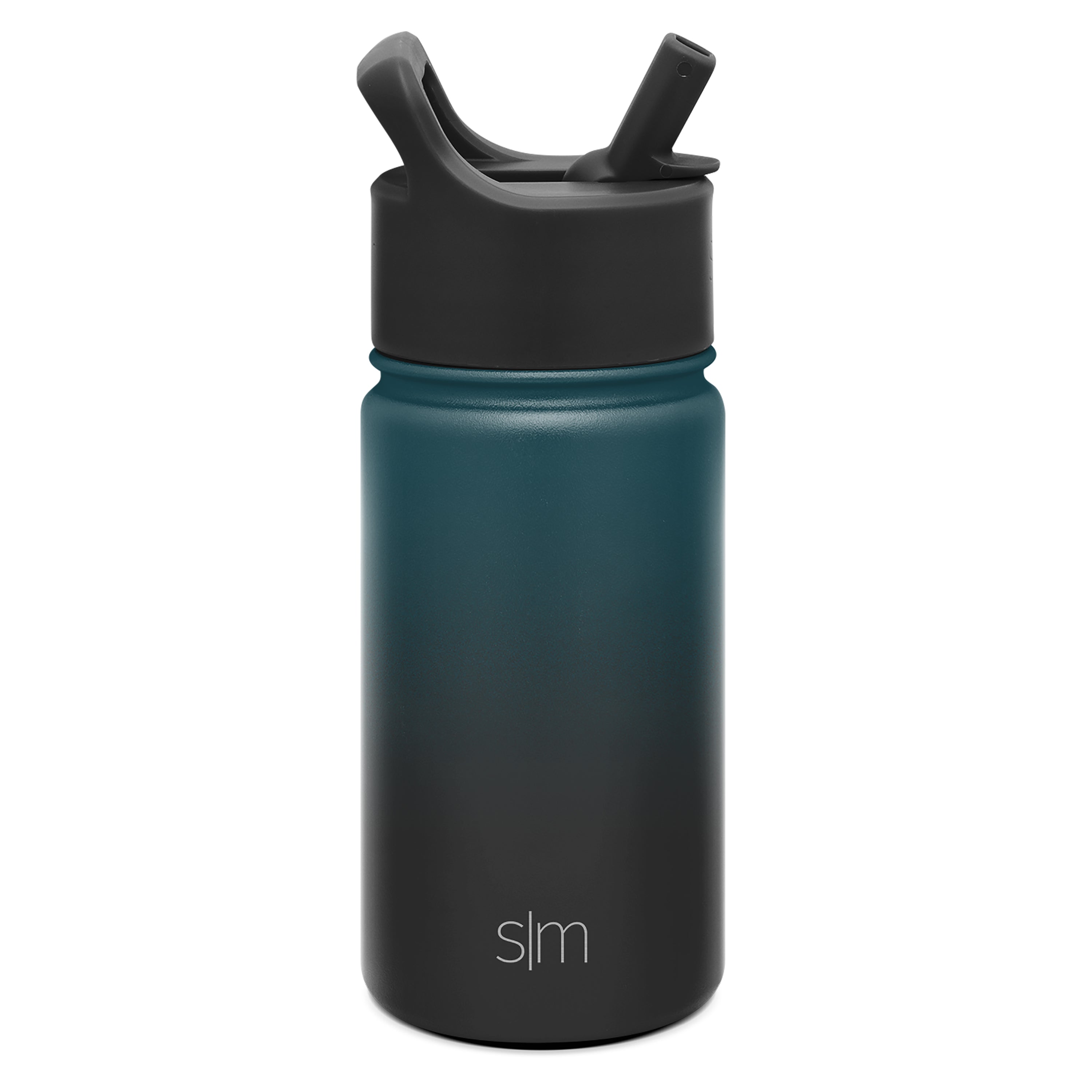 Summit Insulated Water Bottle with Straw Lid - Leakproof Stainless Steel Thermos for Hiking, Gym & Outdoor Activities