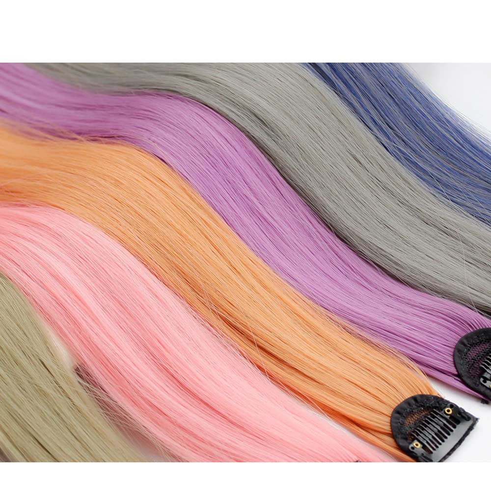 Natural Curly Synthetic Wig for Women - Long Pink Hair Extensions with Permed Dye Color | Perfect for Cosplay, Halloween Costumes & Daily Fashion Styling