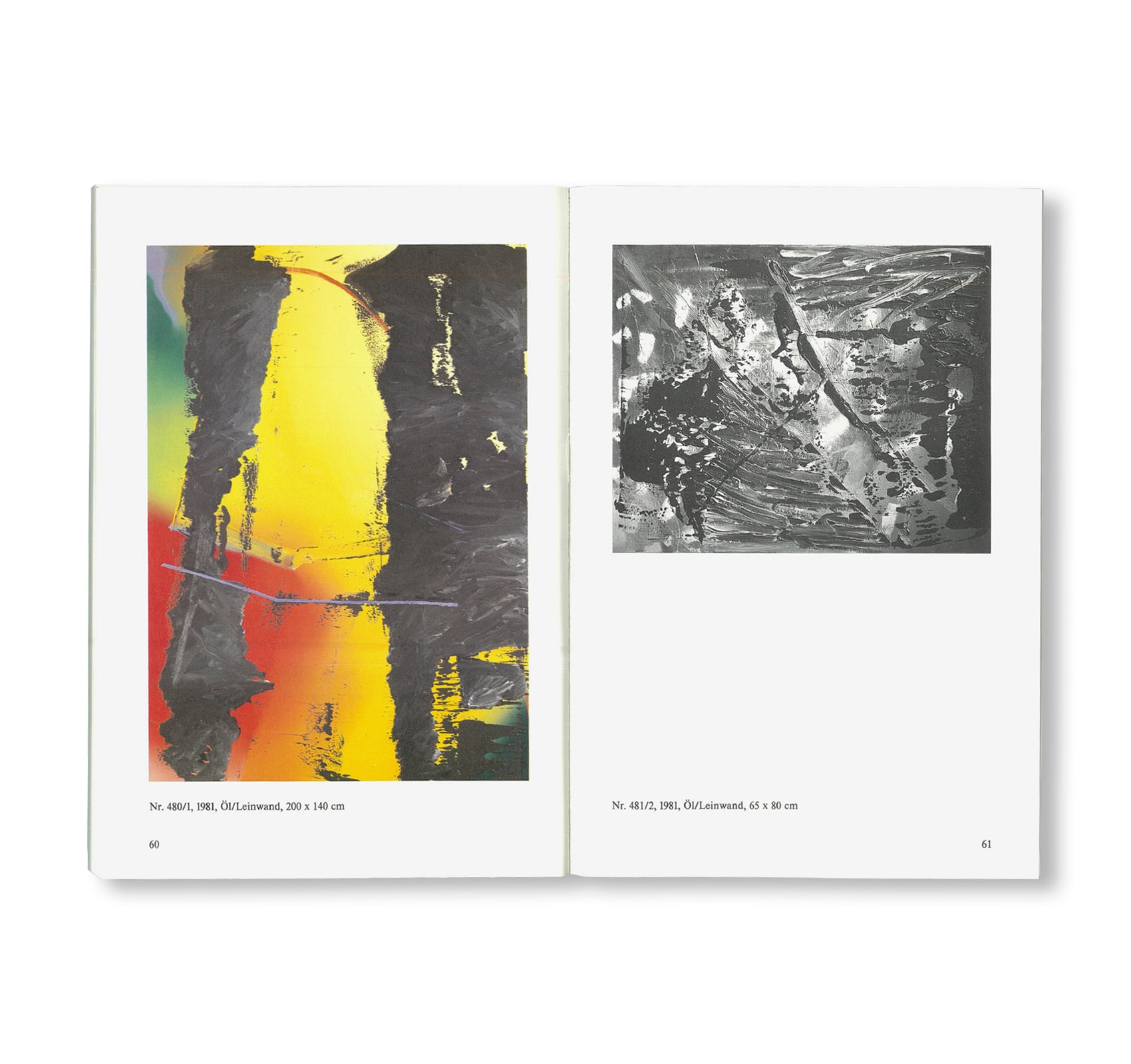 Gerhard Richter Abstract Paintings 1976-1981 - Modern Art Collection for Home & Office Decor