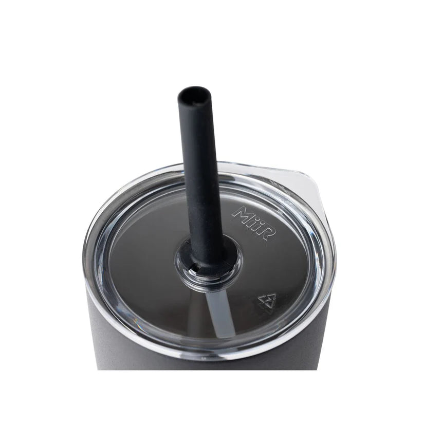 MiiR 16oz Stainless Steel Straw Tumbler - Vacuum Insulated, Leak-Proof, BPA-Free - Perfect for Coffee, Tea & Cold Drinks at Home, Office or Travel