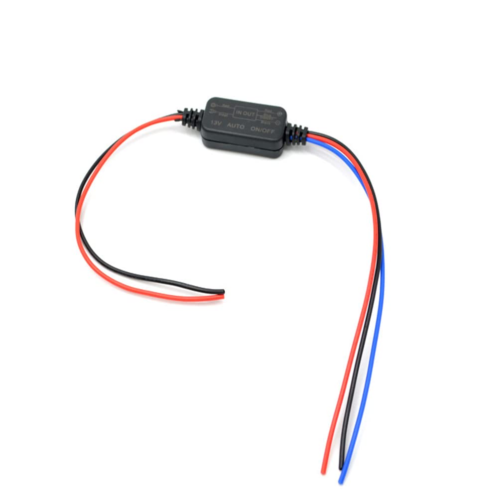 13V Auto Car LED DRL On/Off Controller - Automatic Daytime Running Light Switch for Vehicle Accessories (Black) | Perfect for Enhanced Visibility & Safety in Daytime Driving