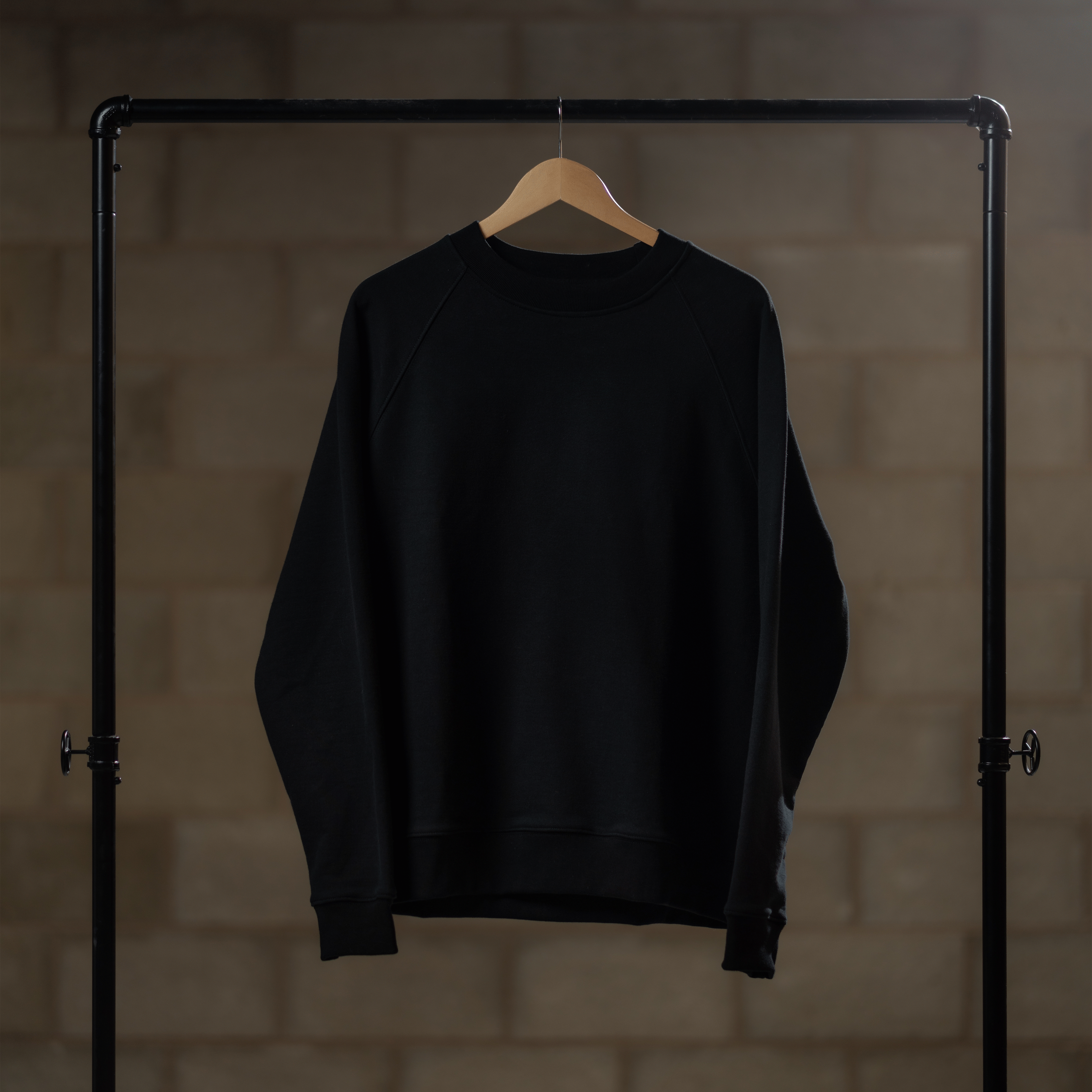 Premium Black Sweatshirt for Men & Women - Soft Cotton Comfort Hoodie for Casual Wear, Gym, and Outdoor Activities