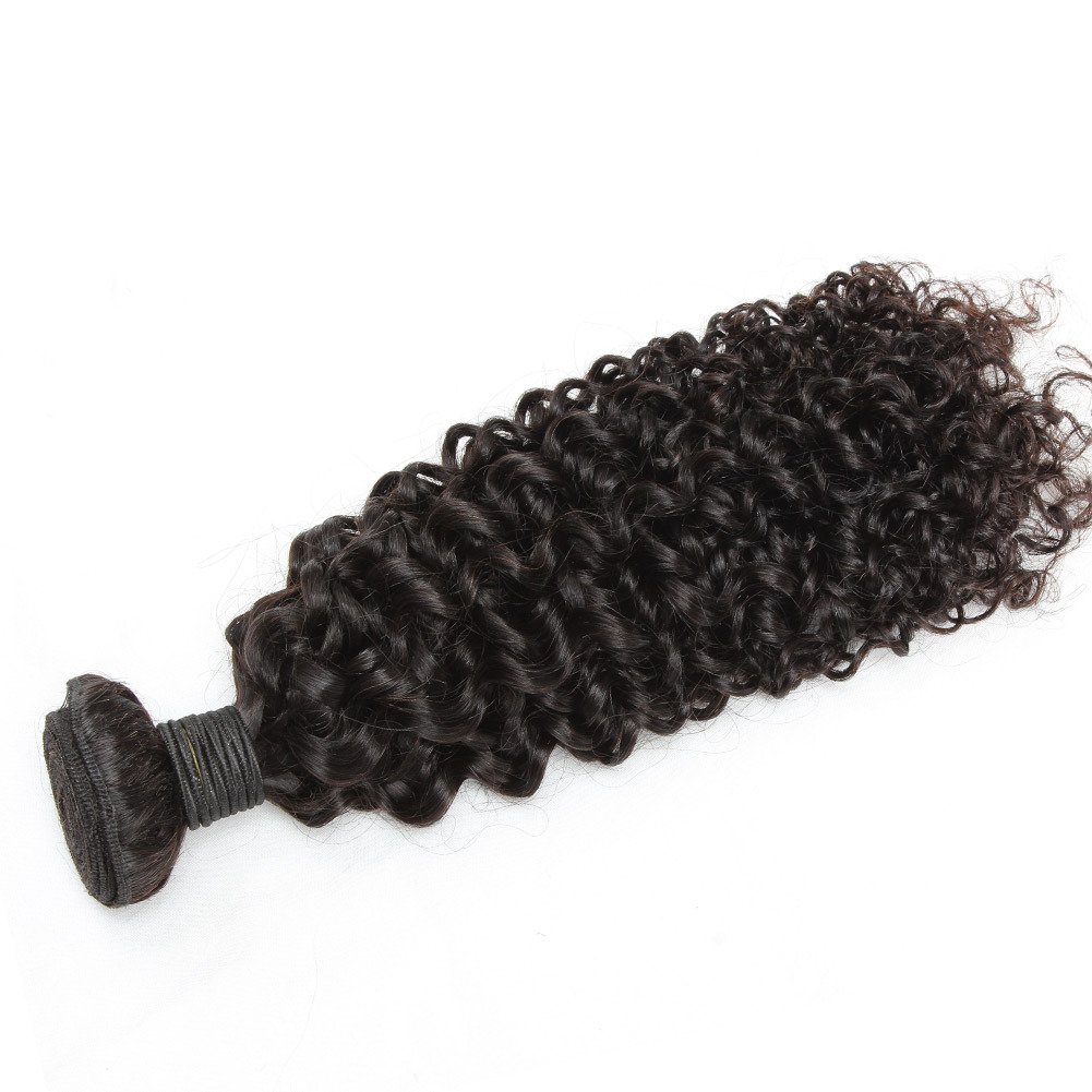 Brazilian Remy Virgin Hair Deep Curly Weave Wave 1 Bundle Human Hair Extensions 30