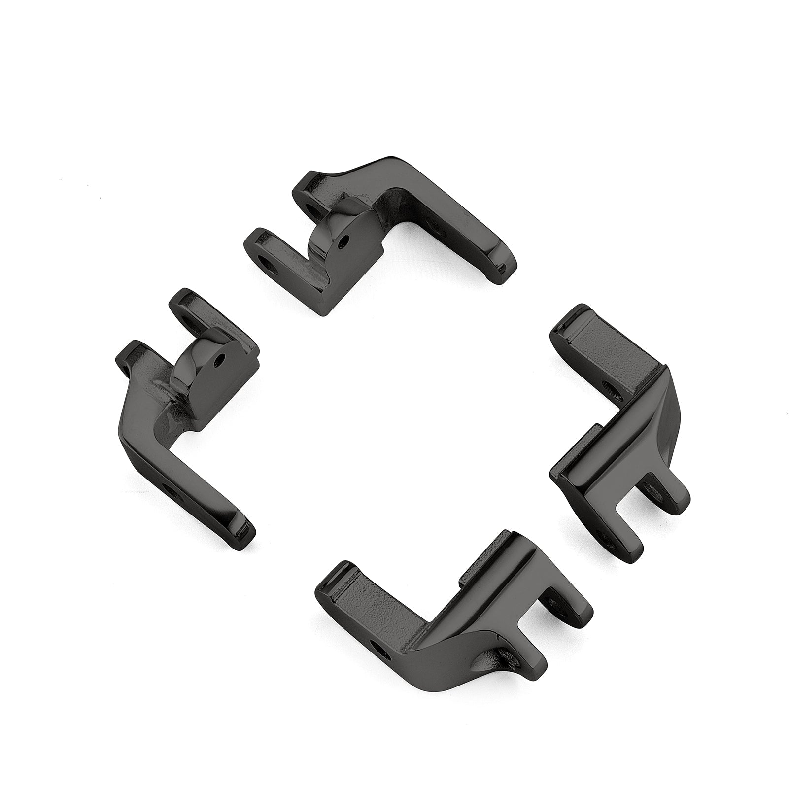 1997-2016 Harley Electra Glide Road King & Road Glide Steel Driver Floorboard Relocation Brackets - Upgrade for Comfort & Custom Fit - Perfect for Long Rides & Touring