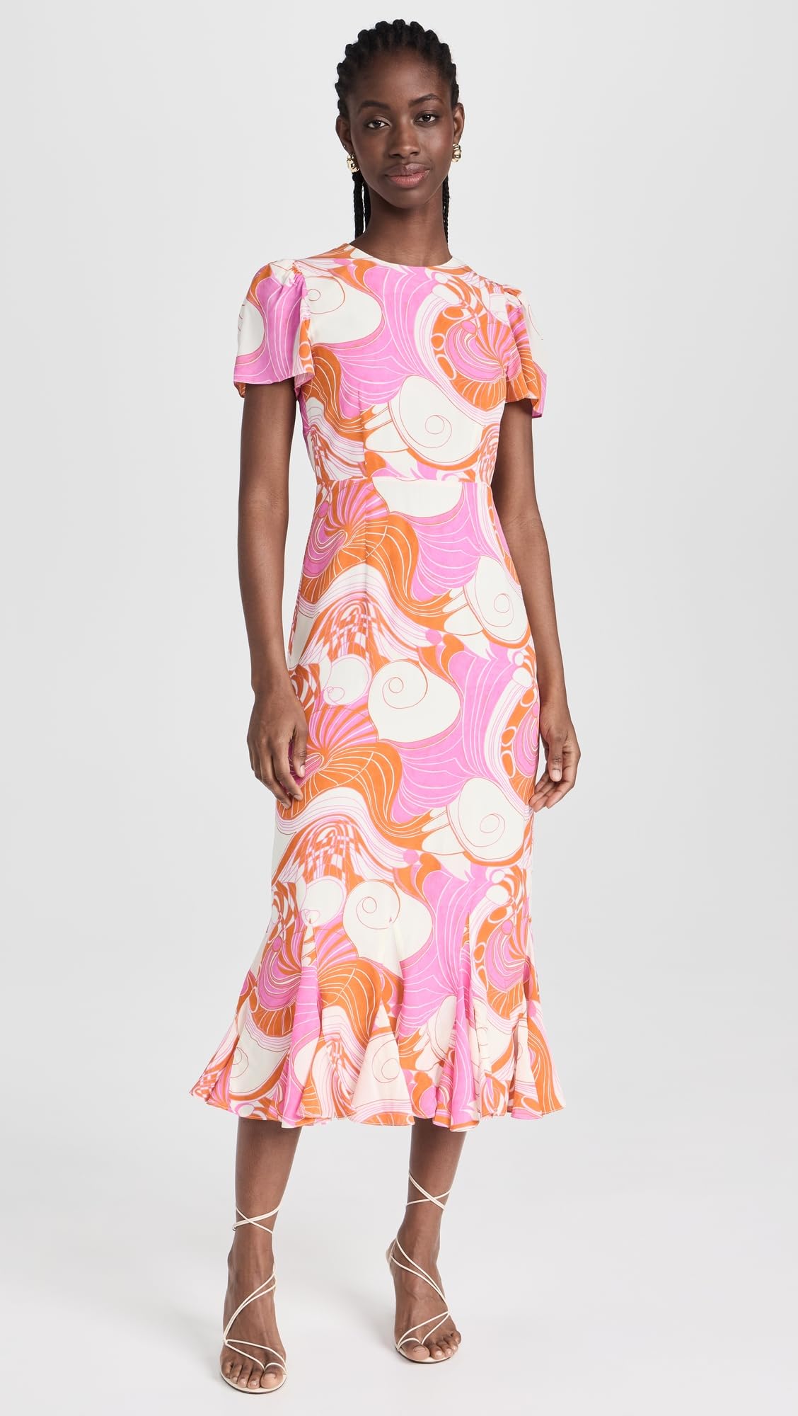 Lulani Women's Summer Floral Dress - Lightweight & Comfortable for Beach, Vacation, and Casual Wear