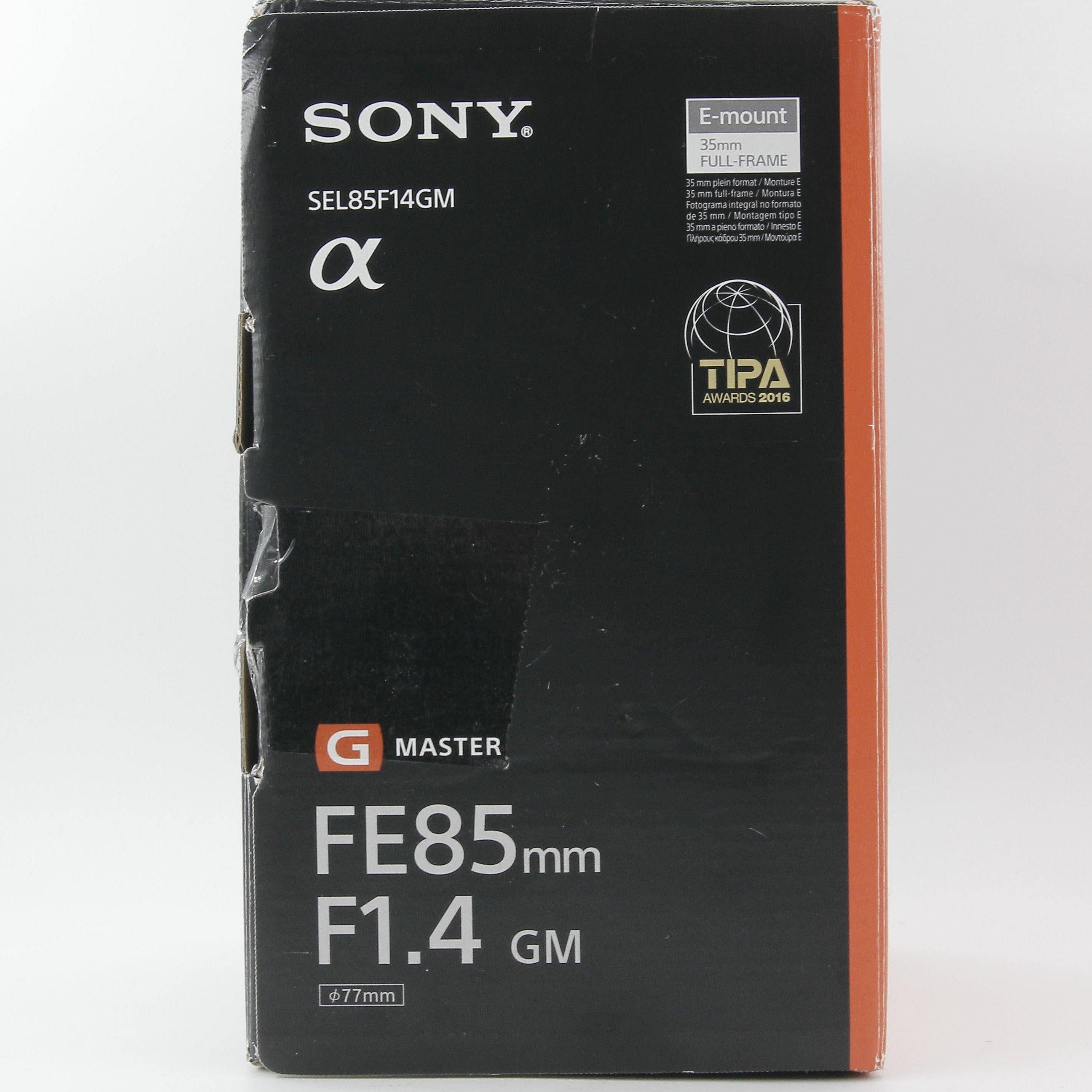 Open Box Excellent Condition Sony FE 85mm f/1.4 GM Lens - Premium Portrait Photography for Professionals & Enthusiasts - Perfect for Weddings, Studio Shoots & Low-Light Scenes