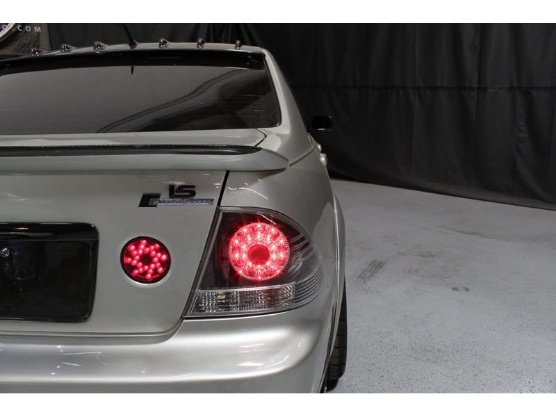 Spyder Auto 5005809 LED Tail Lights Black/Clear - High-Performance Aftermarket Brake Lights for Cars & Trucks