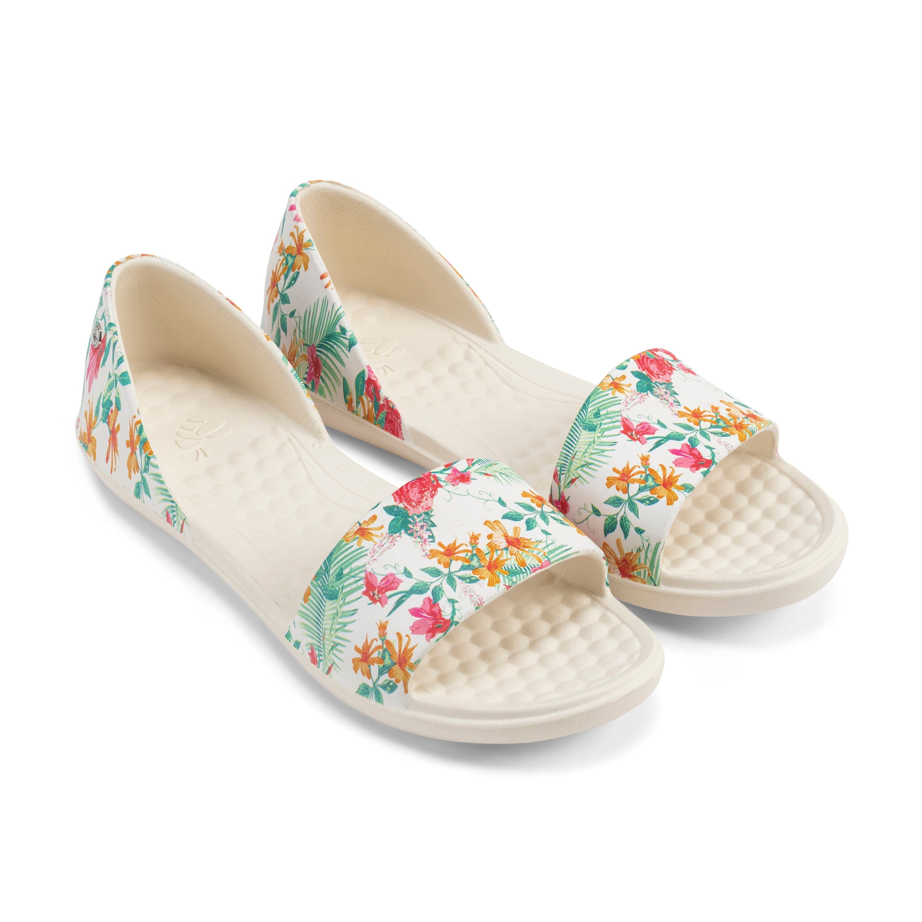 JOYBEES FRIDAY FLAT TWO TONE SHOES - Women's Comfortable Slip-On Loafers for Work & Casual Wear - Final Sale