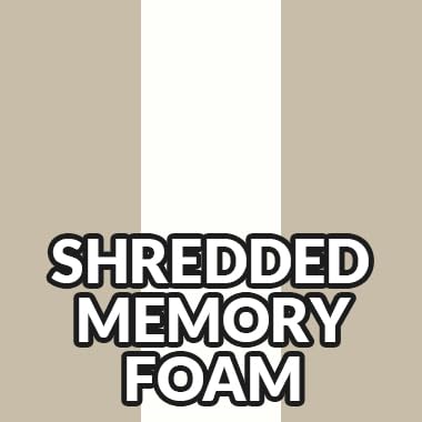 Sand (Shredded Memory Foam)
