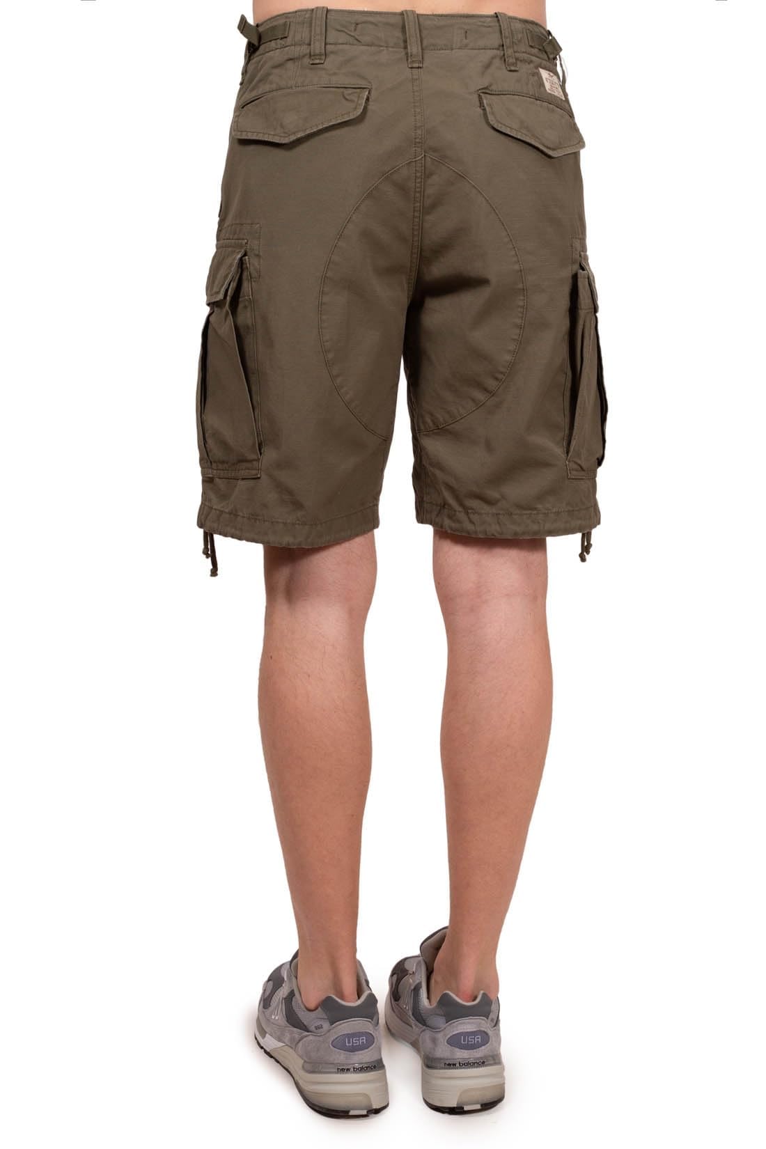 POLO RALPH LAUREN Men's Utility Surplus Chino Cargo Shorts - Classic Fit, Flat Front, Olive, Size 30 | Casual Summer Wear, Outdoor Adventures & Street Style
