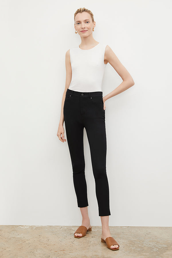Eco-Friendly Better Than Denim Jeans for Women - Sammataro Black Stretch Pants | Perfect for Casual Wear, Work & Everyday Outfits
