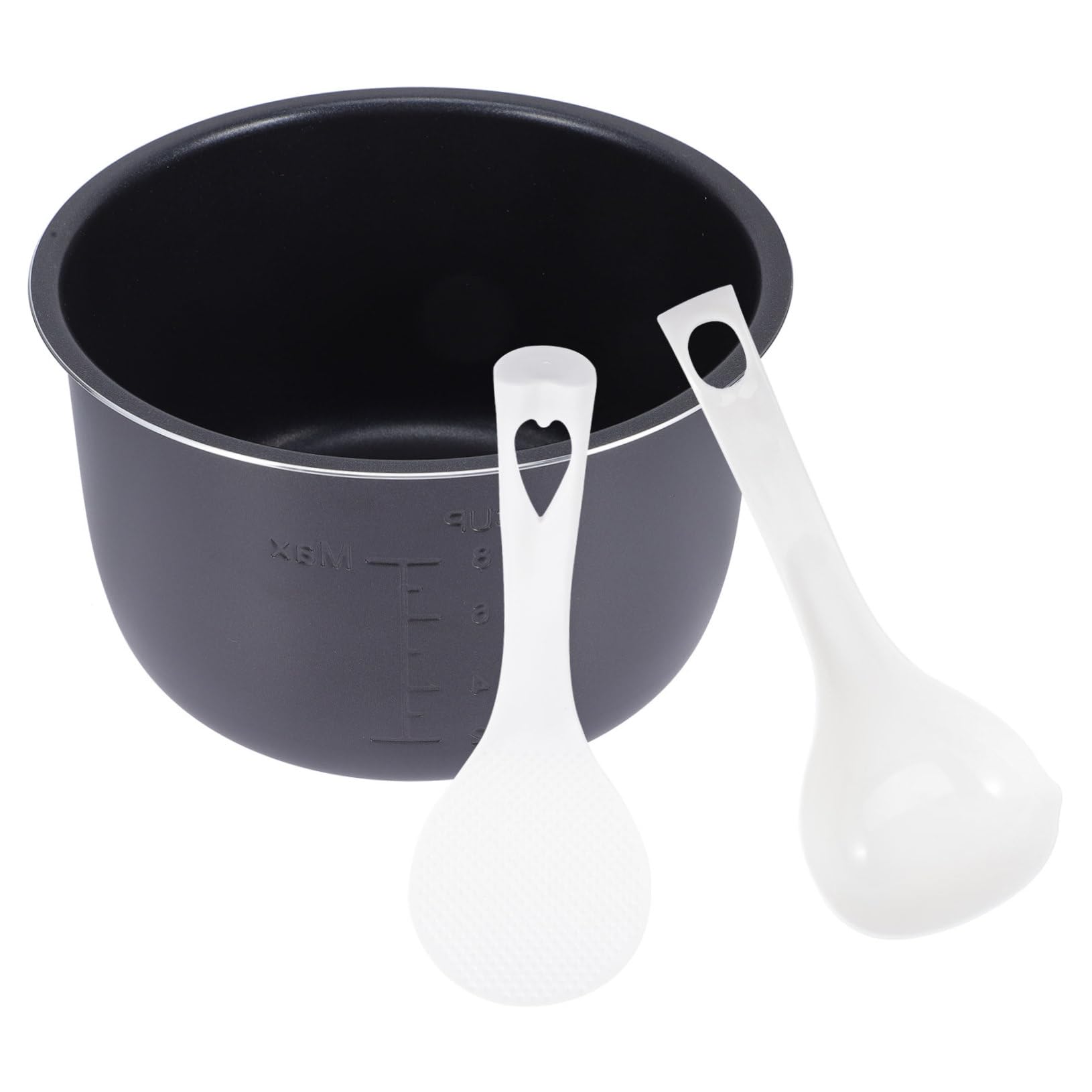 Stainless Steel Rice Cooker Liner & Nonstick Inner Pot Set - Durable Non-Stick Cookware for Perfect Rice - Ideal for Home Kitchens, Dorms, and Camping