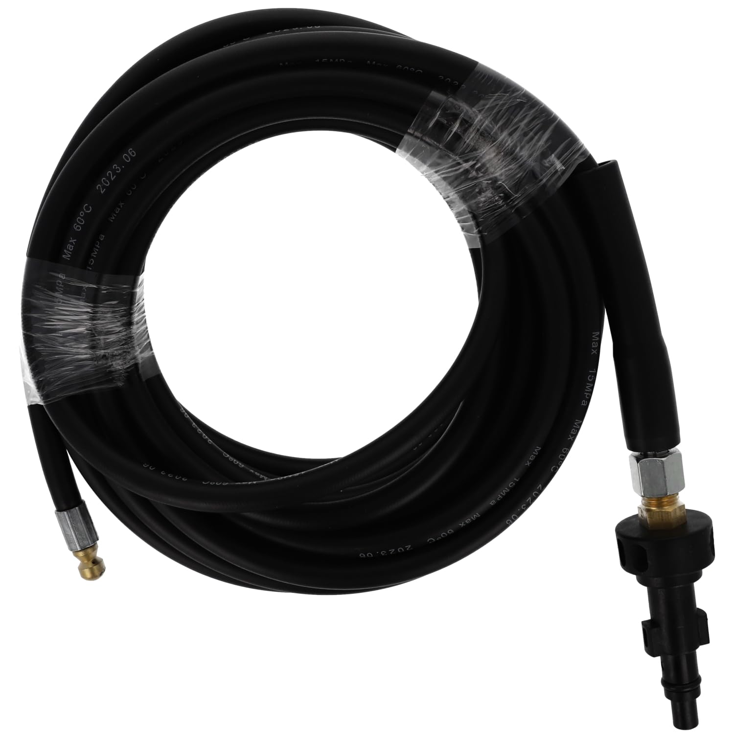 Kyocera 6710137 High Pressure Washer Pipe Cleaning Kit (25.4 ft/7.5m) - Soft Bristle Nozzle for Ryobi Pressure Washers - Perfect for Driveway, Deck & Outdoor Surface Cleaning
