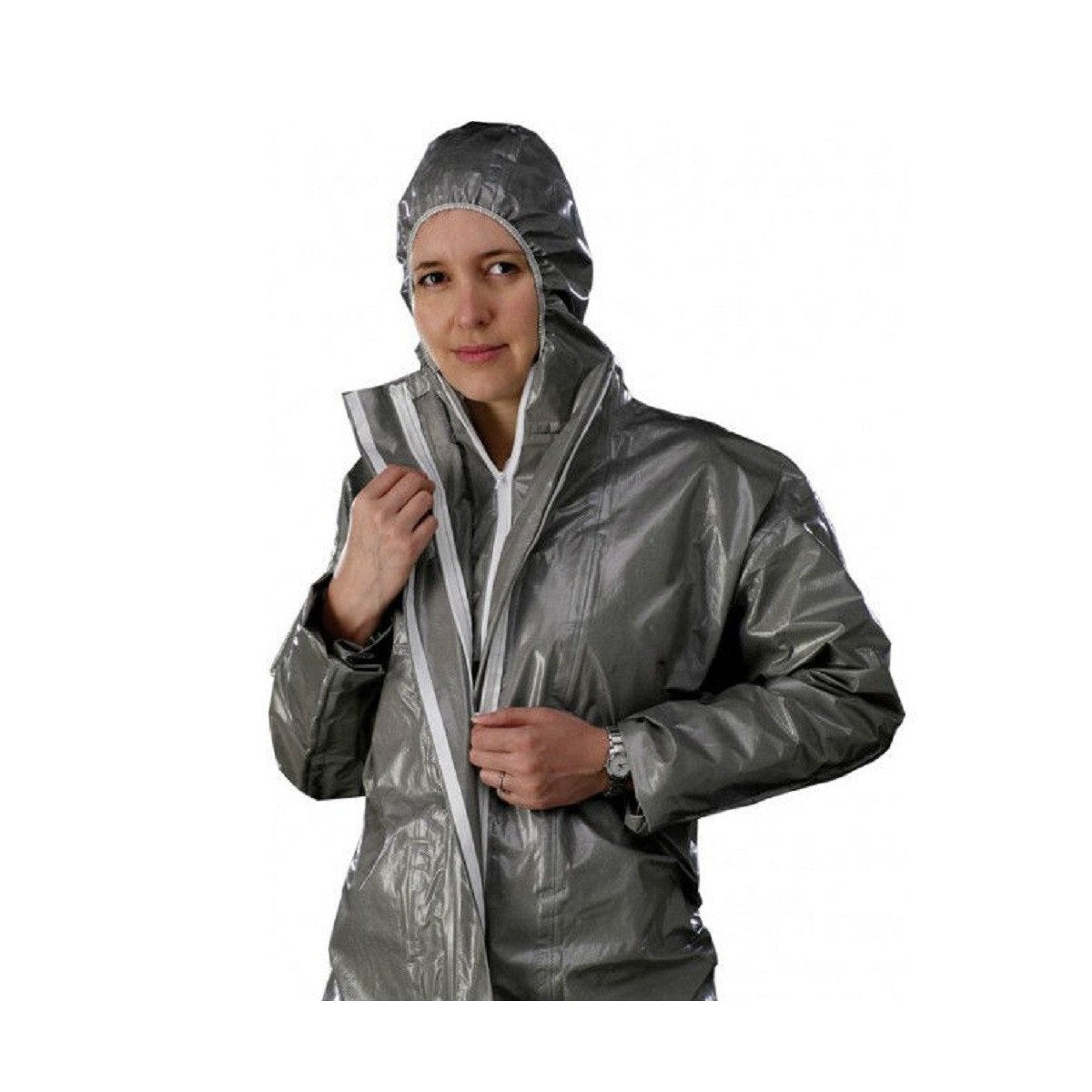 Lakeland ChemMAX 3 Chemical Protective Suit - Type 3/4/5/6 Hazmat Coverall for Industrial & Emergency Use - Ideal for Chemical Spills, Lab Work & Hazardous Material Handling