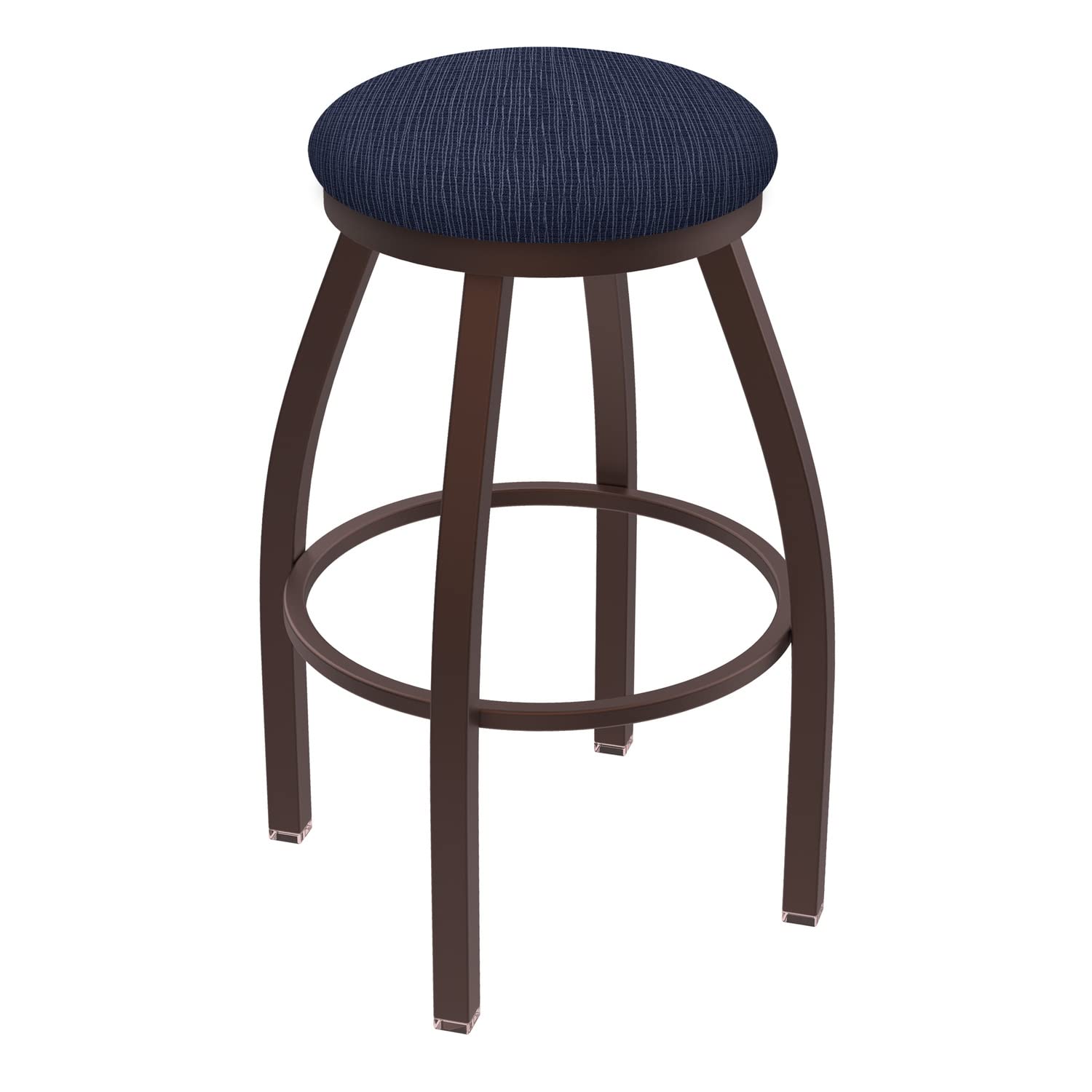 Holland Bar Stool Co. XL 802 Misha Swivel Bar Stool with Graph Anchor Design - Modern Counter Height Stool for Kitchen Island, Home Bar & Dining Room