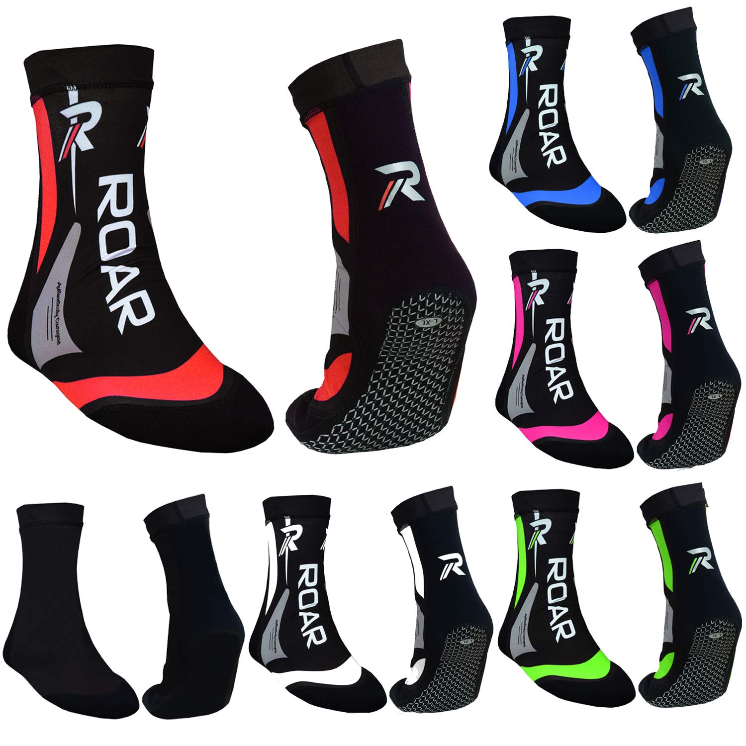 Men's 2MM Thermo Neoprene Socks for MMA, Boxing & Gym Training - Ankle Support Brace - Perfect for Fighters, Athletes & Workout Enthusiasts
