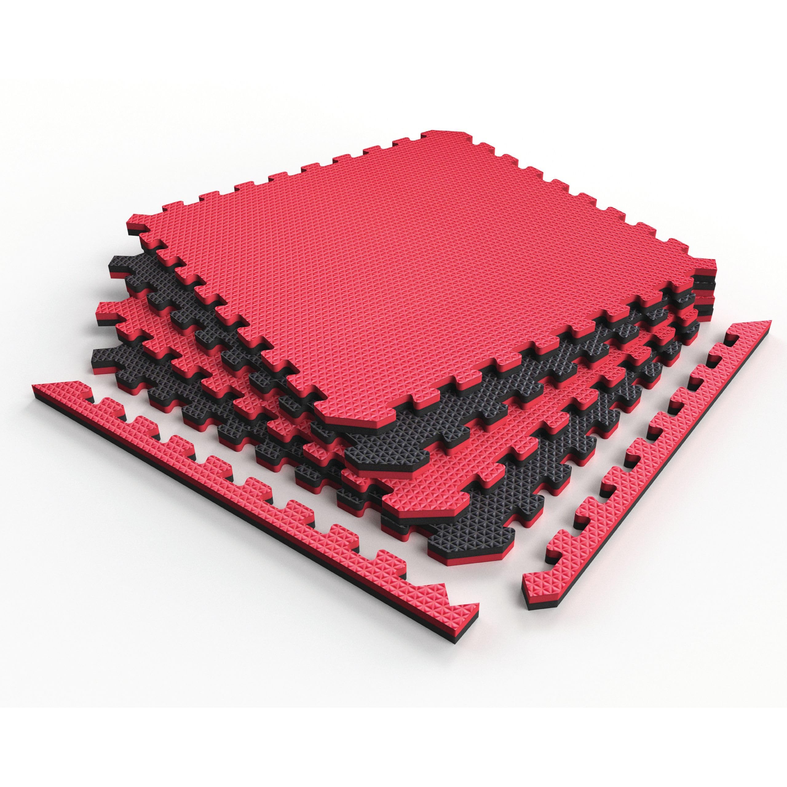 Norsk Reversible EVA Foam Gym Exercise Mats - 3/4