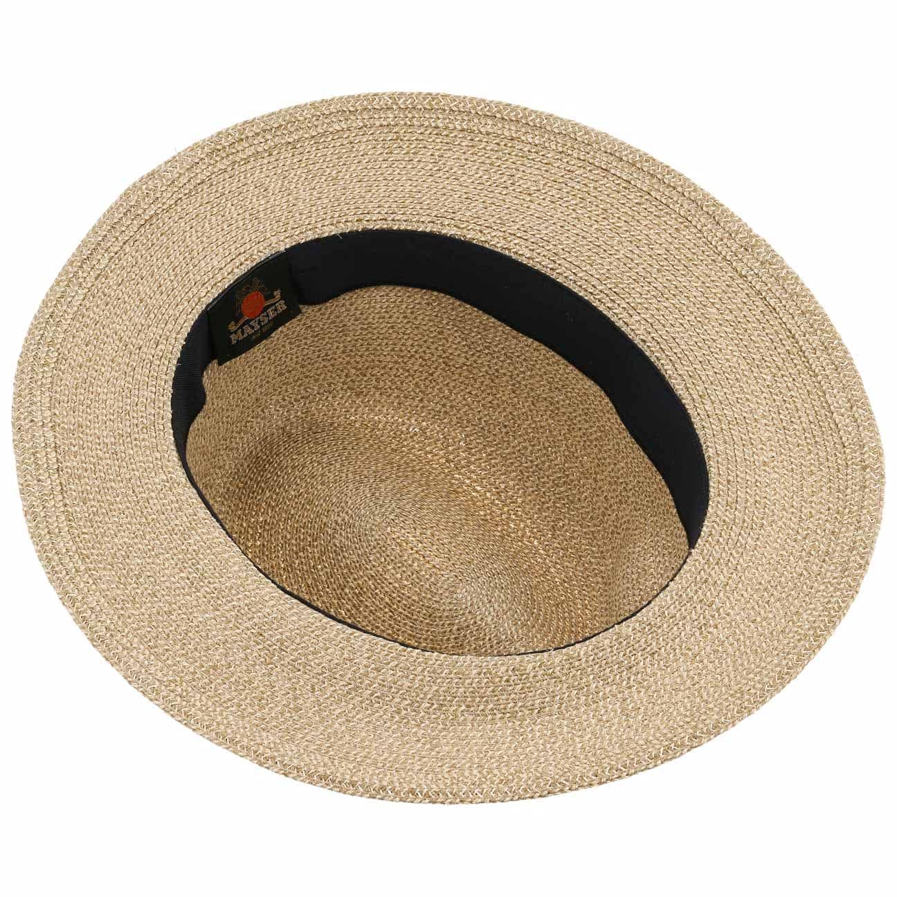 Crushable Braided Sun Hat for Women - Breathable Travel Hat with UPF 50+ Sun Protection - Made in EU - Perfect for Beach, Vacation, and Outdoor Activities