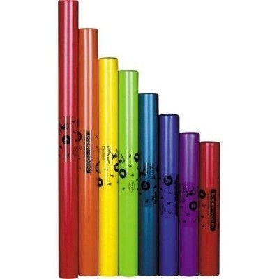 Boomwhackers C Major Diatonic Scale Set - 8 Color-Coded Musical Tubes for Kids & Adults - Perfect for Music Education, Classroom Activities & Fun Family Playtime