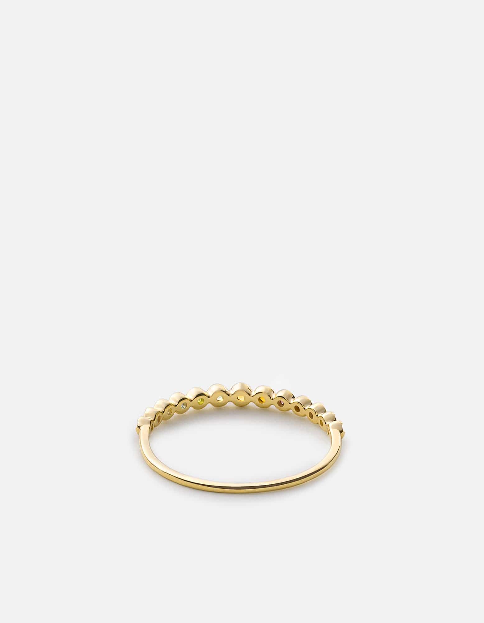14K Gold Athena Ring with Genuine Stones - Elegant Jewelry for Women, Perfect for Weddings, Parties & Special Occasions