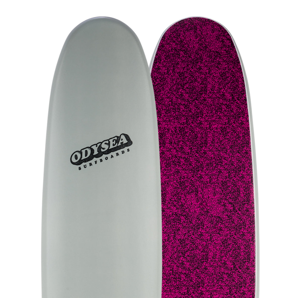 Odysea Log 8'0 Surfboard - Cool Grey 22 - Premium Performance Surfboard for All Wave Conditions | Perfect for Beginners and Experienced Surfers | Beach, Ocean, and Coastal Surfing Adventures
