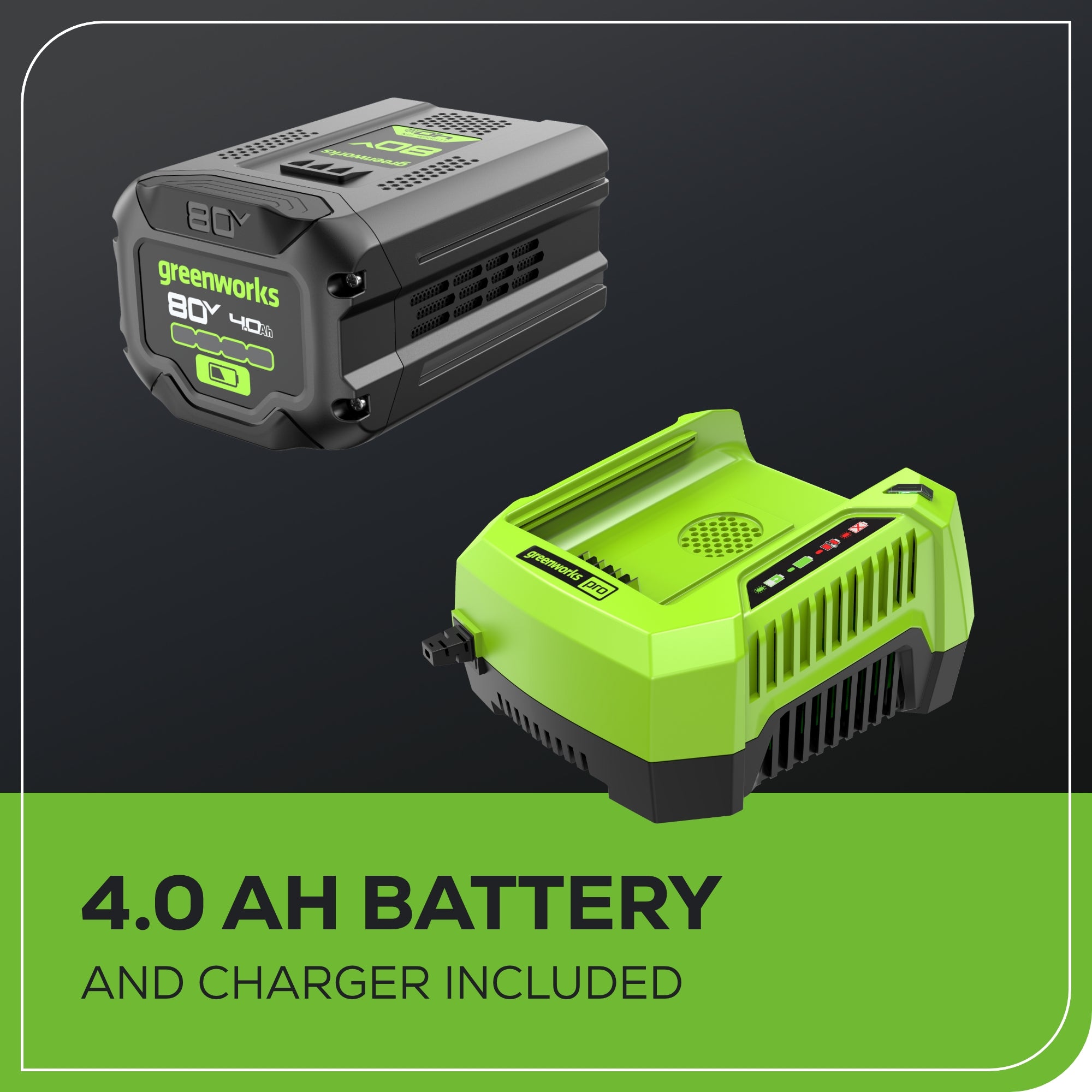 80V 25-Inch Cordless Battery Self-Propelled Lawn Mower with Dual Blades, 4.0Ah Battery & Rapid Charger - Perfect for Large Yards, Landscaping and Professional Lawn Care