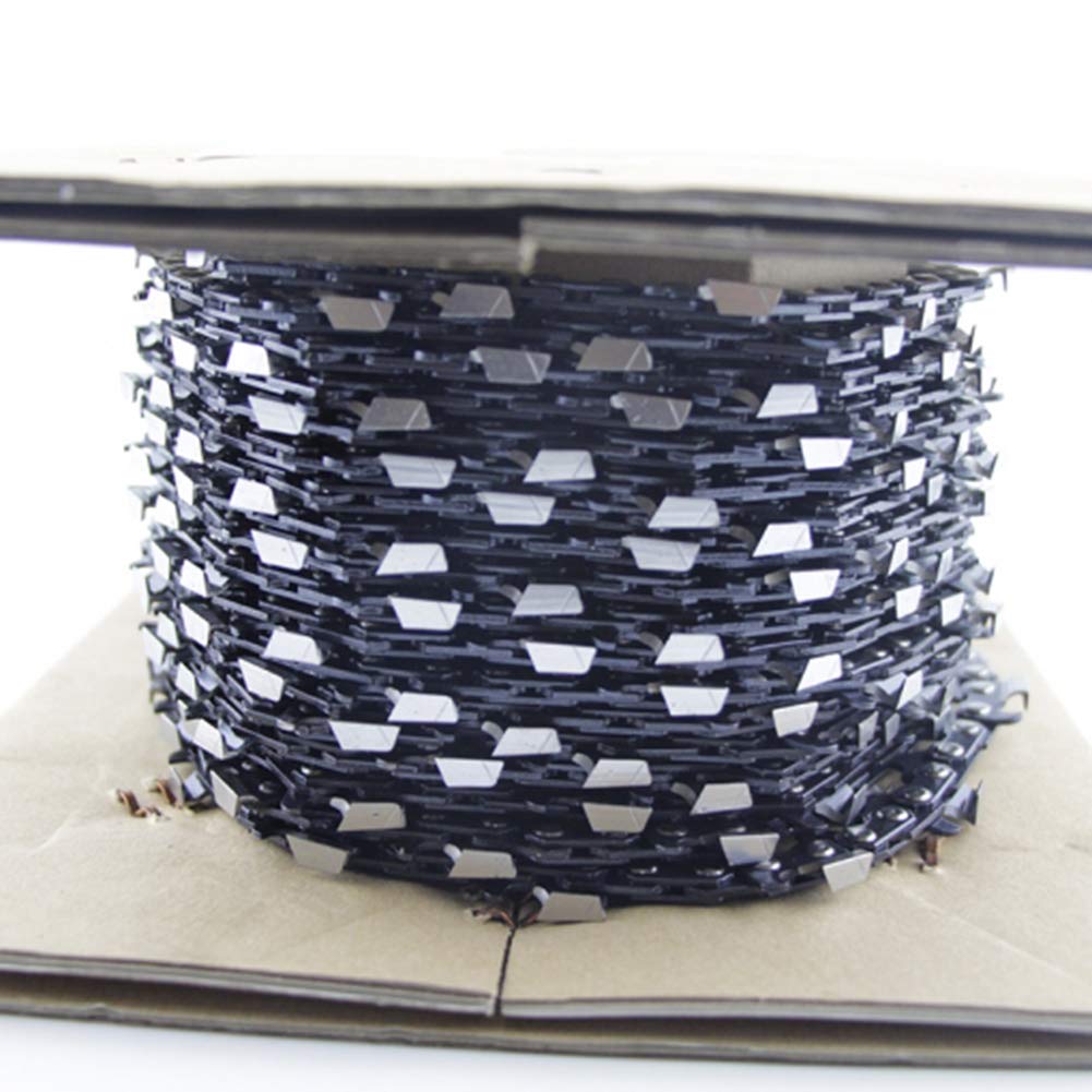 25FT Roll Full Chisel Saw Chain .3/8