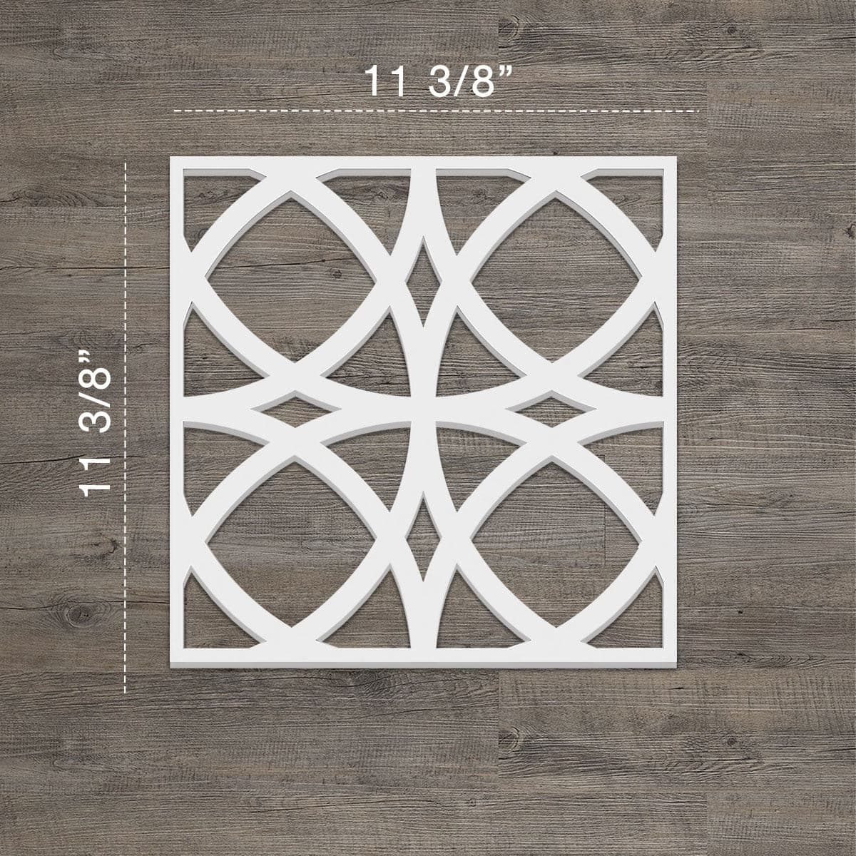 Fleetwood Fretwork Wall Panels - Decorative Wooden Wall Decor for Home & Office - Perfect for Living Room, Bedroom, and Interior Design