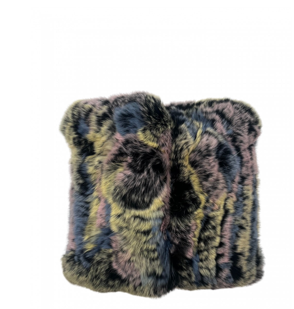 Authentic Rex Rabbit Fur Hand Warmers - Soft & Cozy Winter Accessories for Outdoor Activities, Skiing, and Cold Weather