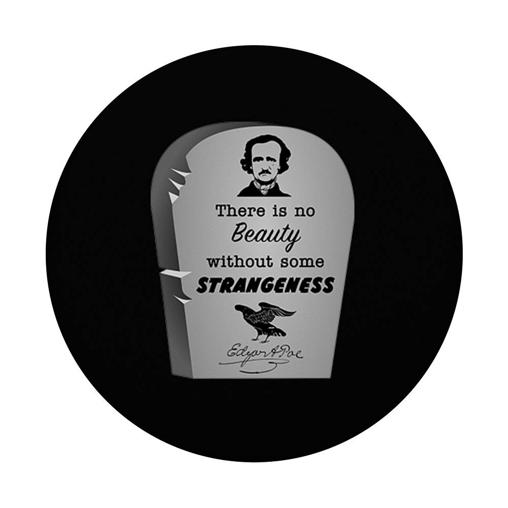 Edgar Allan Poe Quote PopSockets Grip & Stand - Phone & Tablet Holder with Unique Design - Perfect for Book Lovers, Gothic Fans & Literary Gifts