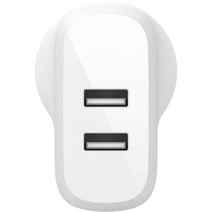 Belkin BOOST CHARGE 24W USB-C Wall Charger - Fast AC Adapter for iPhone, Samsung Galaxy, iPad, Tablet & Power Bank - 4.8A Output White (WCE002AU1MWH) - Perfect for Home, Office & Travel Charging