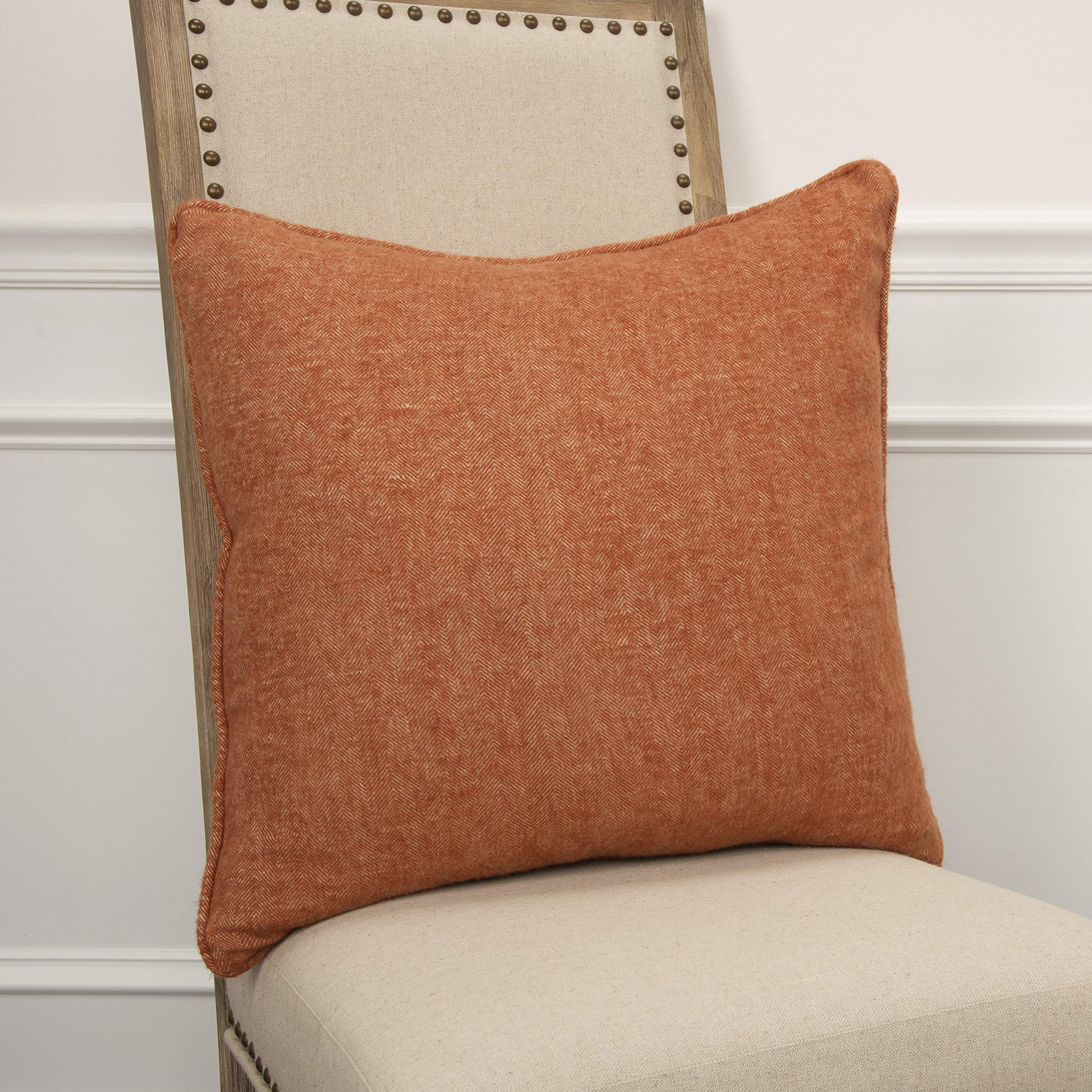 Rizzy Home Decorative Pillow Covers - Soft & Stylish Cushion Covers for Sofa, Bed, Living Room - Perfect for Home Decor, Cozy Comfort & Modern Style