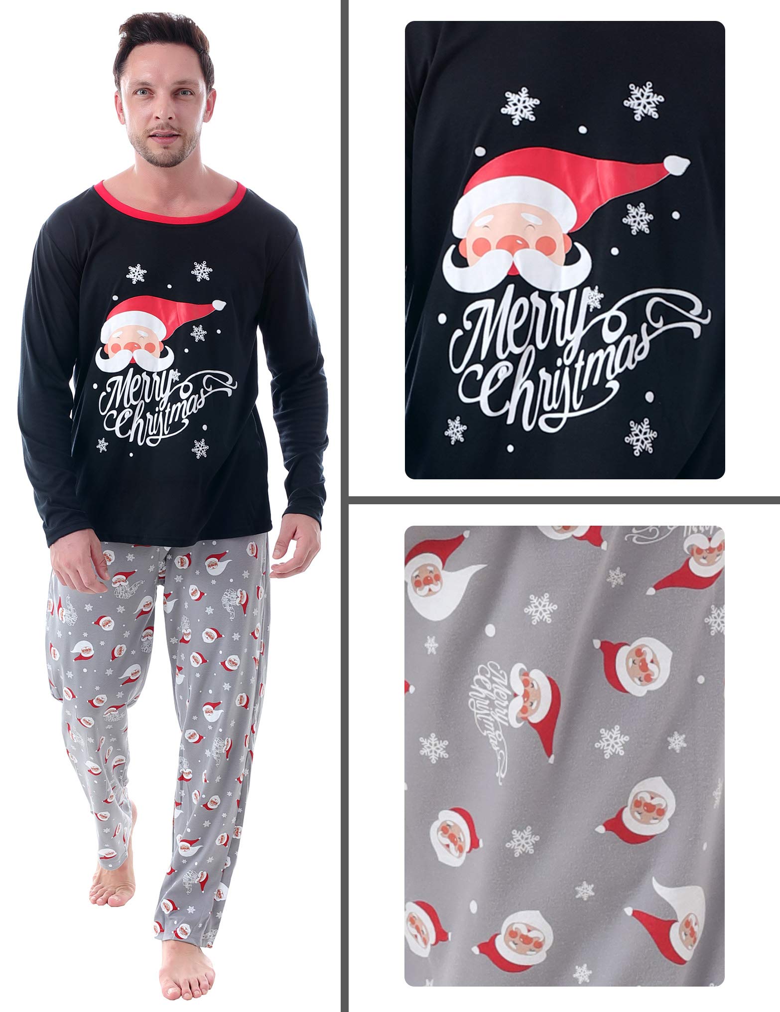 Family Matching Pajama Sets - Polar Bear Christmas Sleepwear for Family Photos