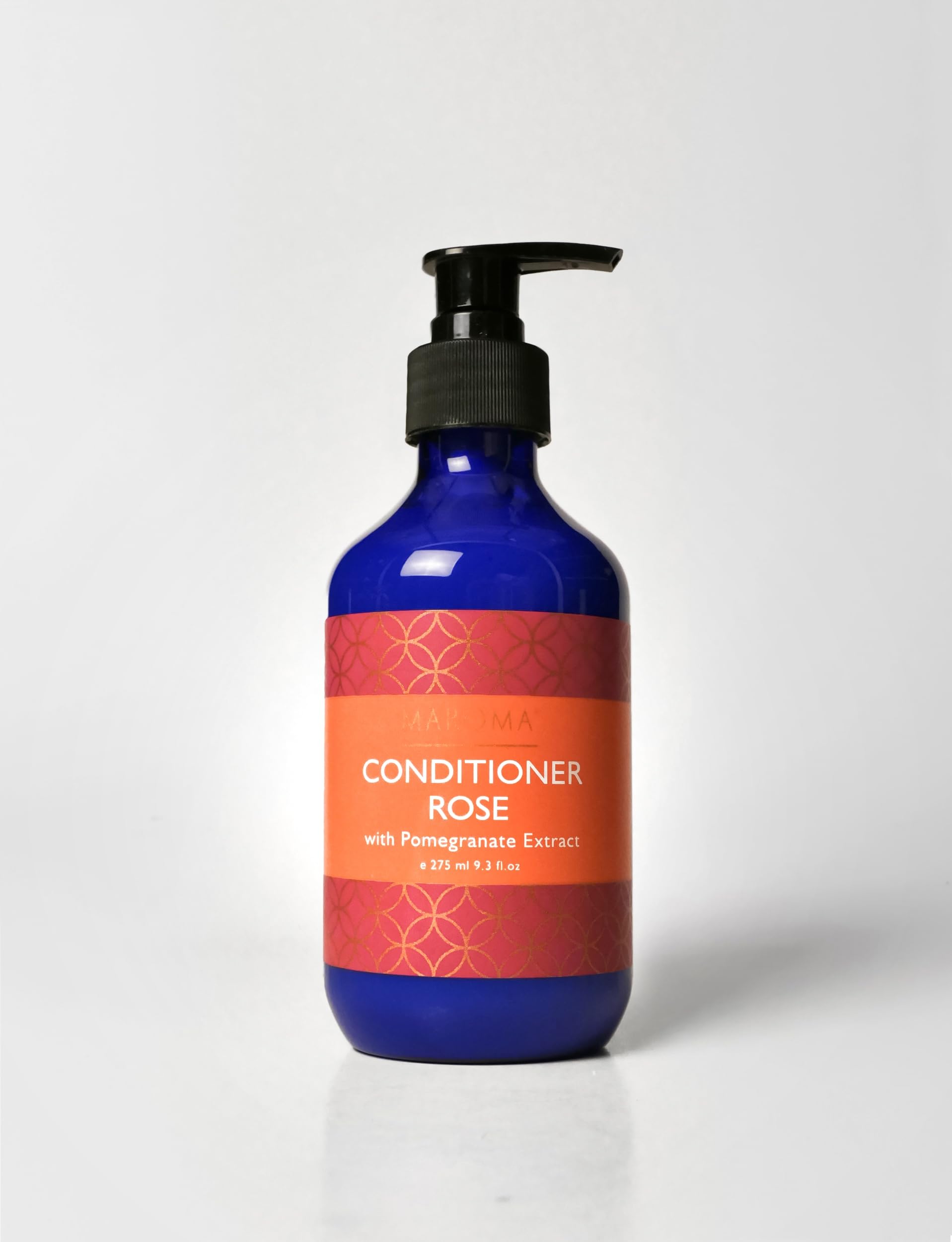 Maroma 100% Natural Rose Hair Conditioner for Dry & Damaged Hair - 8.8oz (275ml) - Sulfate Free & Vegan - Perfect for Daily Hydration & Hair Repair