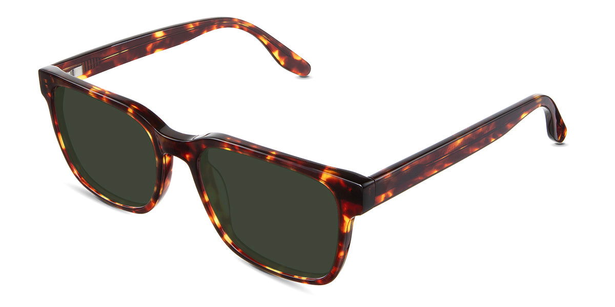 Wells Men's Prescription Sunglasses - Polarized UV Protection Glasses for Driving, Fishing & Outdoor Activities