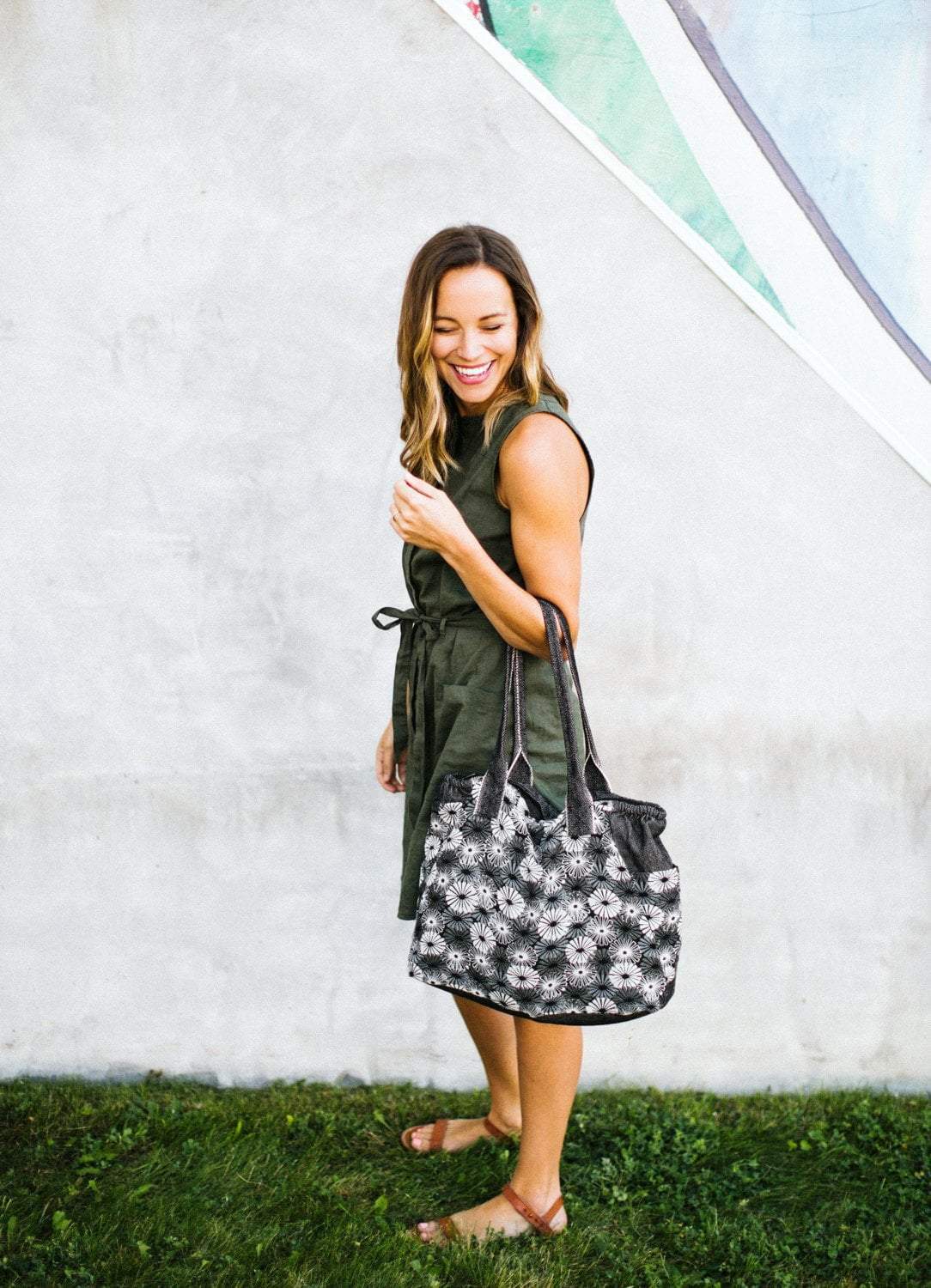 Handmade Travel Tote Bag for Women - Durable & Stylish Carryall for Work, Gym, Beach & Weekend Getaways