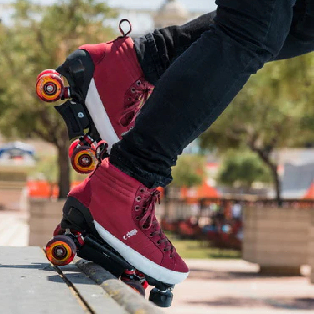 Chaya Karma Pro Roller Skates for Women & Men - Premium Outdoor & Indoor Quad Roller Skates with High-Quality Wheels & Bearings - Perfect for Rink Skating, Roller Derby, Fitness & Street Skating