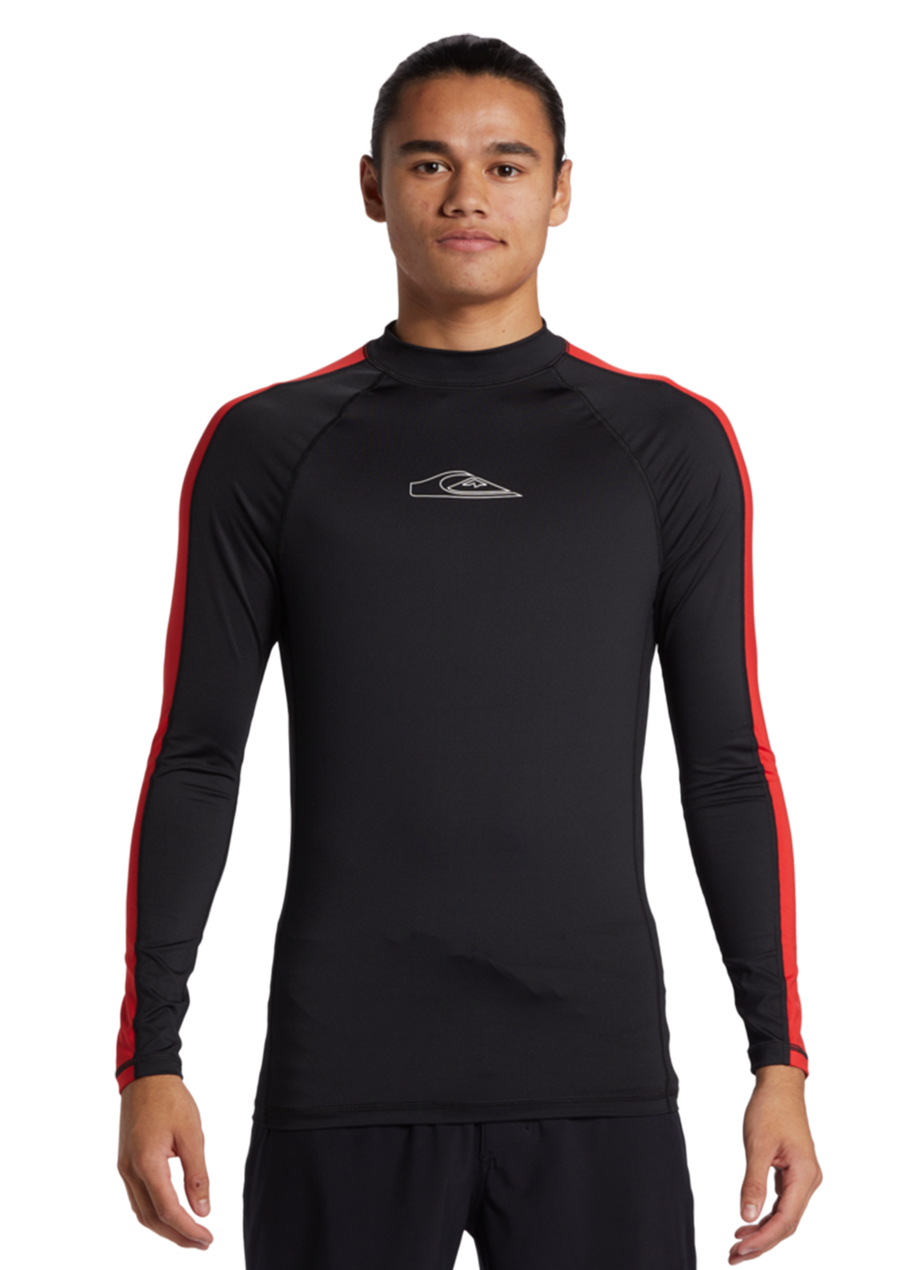 Quiksilver Men's Griff UPF 50+ Long Sleeve Rash Guard Shirt - Sun Protection for Surfing, Swimming & Outdoor Activities