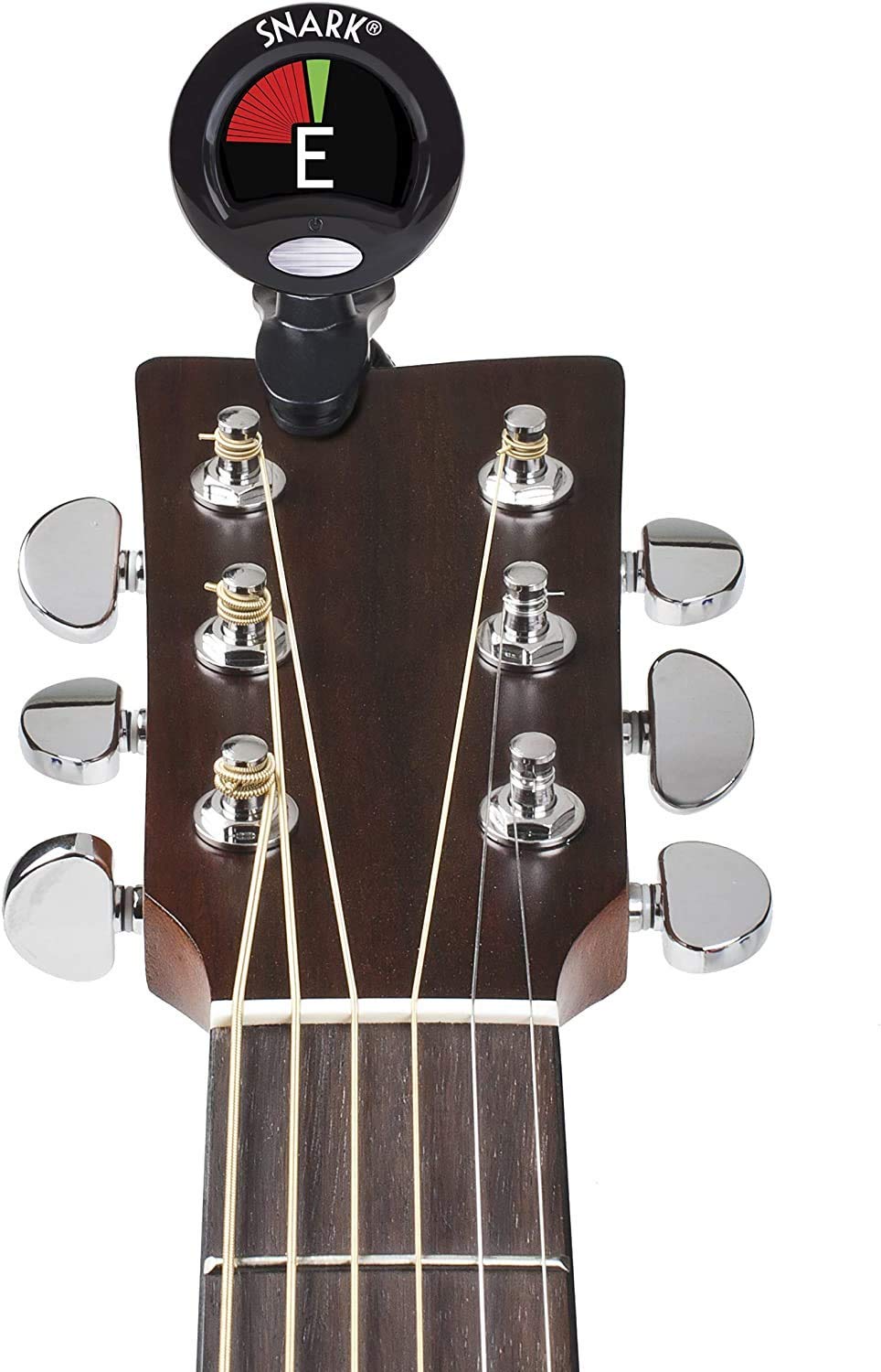 Elixir Acoustic Guitar Strings with NANOWEB Coating - Extra Light (.010-.047) & Snark SN5X Clip-On Tuner | Premium Coated Strings for Clear Bright Tone | Perfect for Live Performances, Studio Recording & Practice Sessions