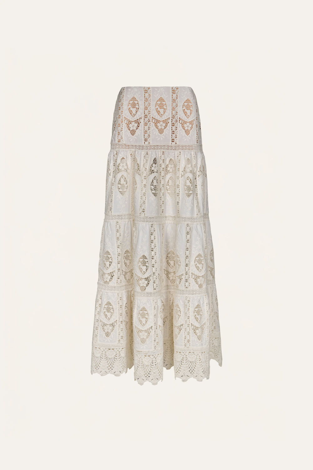 Trendy Highlighted Fields Skirt for Women - Flowy A-Line Midi Skirt with Bold Patterns | Perfect for Casual Outings, Office Wear & Summer Fashion