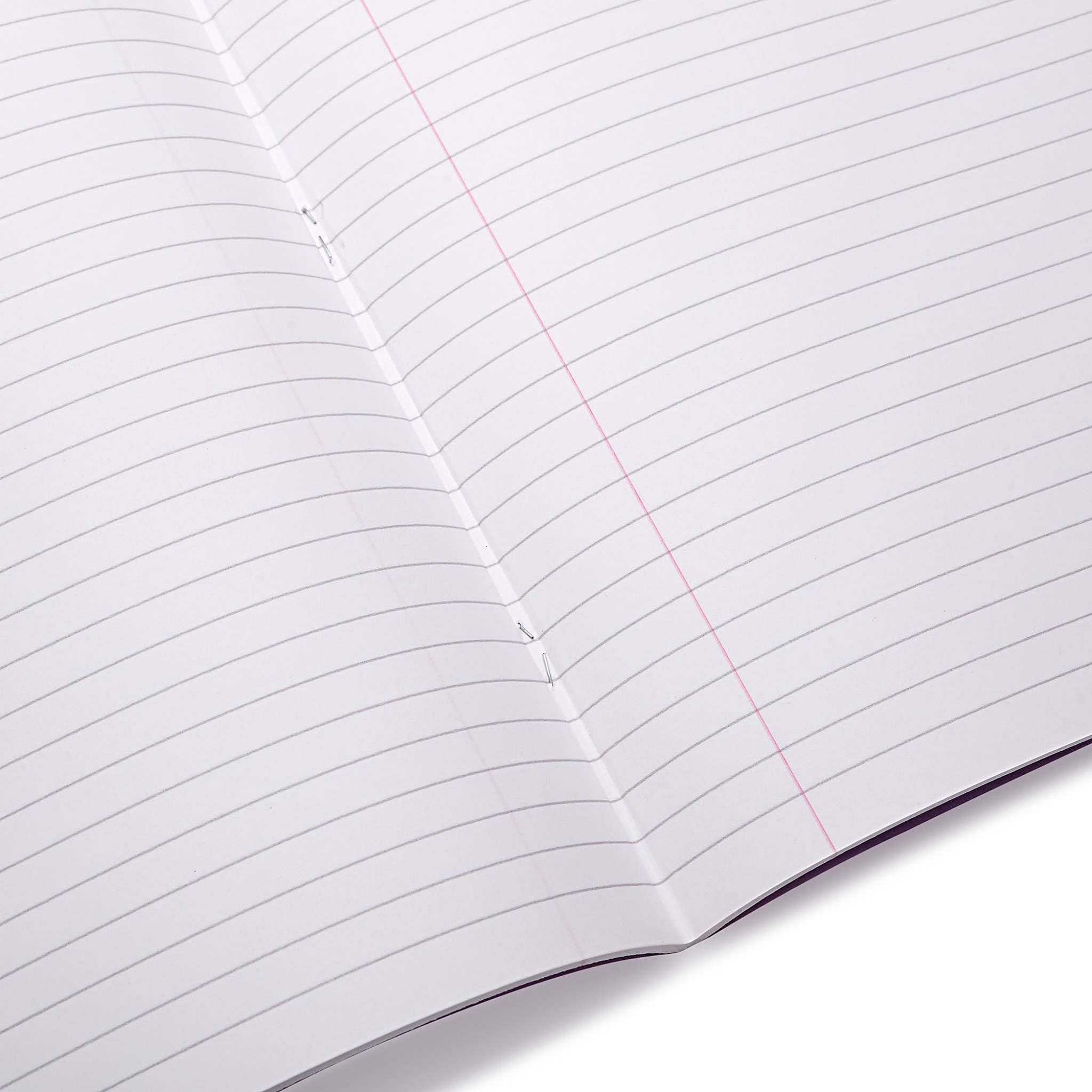 RHINO A5+ Exercise Notebooks 10 Pack - 80 Page 8mm Lined with Margin Writing Books, 9