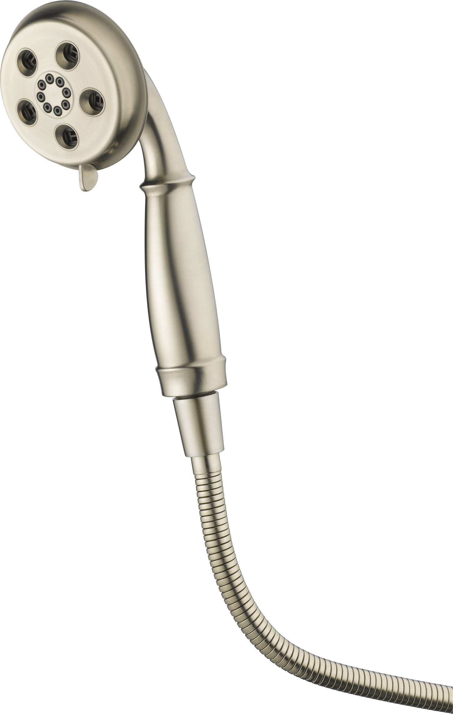Delta Faucet 59433-SS-PK Stainless Steel Hand Shower with 5 Spray Modes - Perfect for Bathroom, Spa & Relaxation at Home