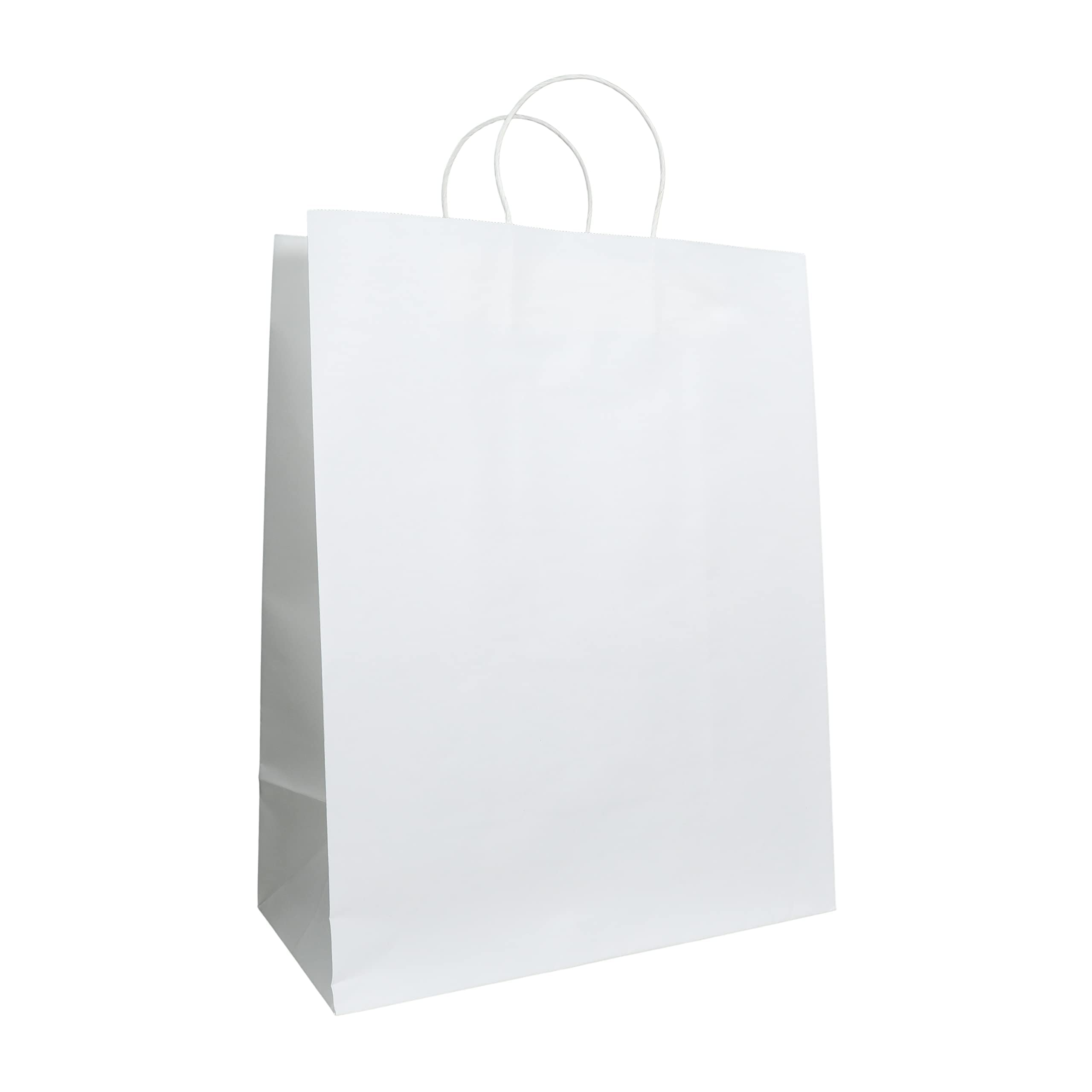 White Kraft Paper Tote Bags 13