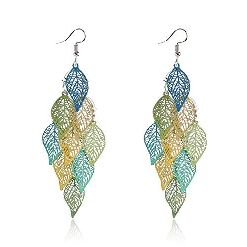 Green Filigree Leaf